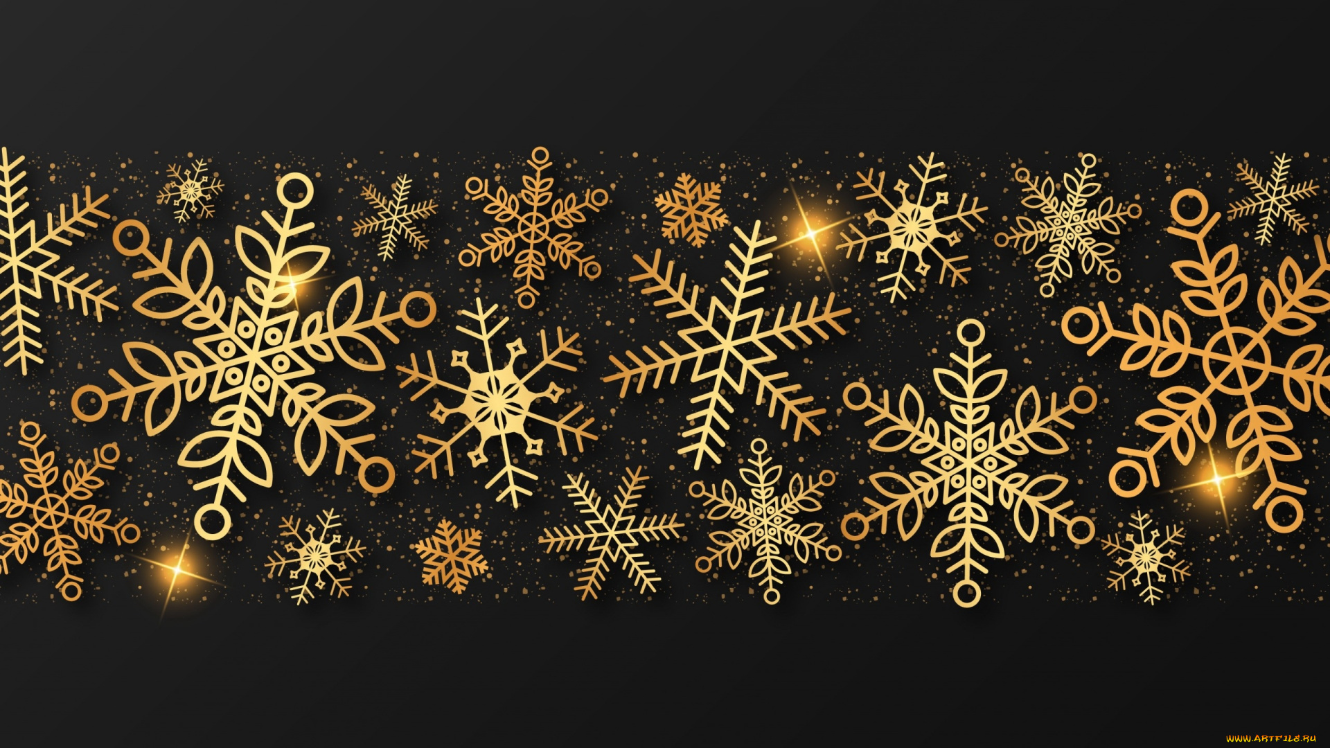 праздничные, векторная, графика, , новый, год, фон, снежинки