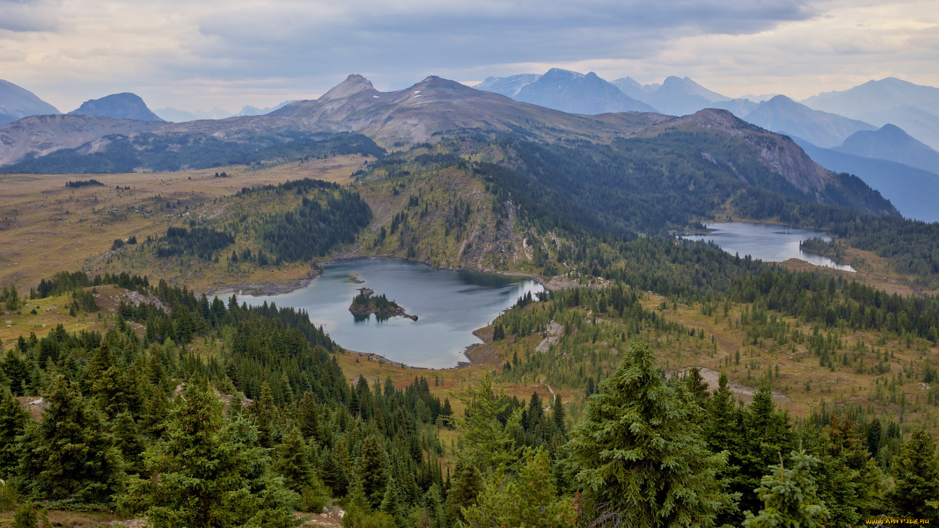 природа, горы, простор