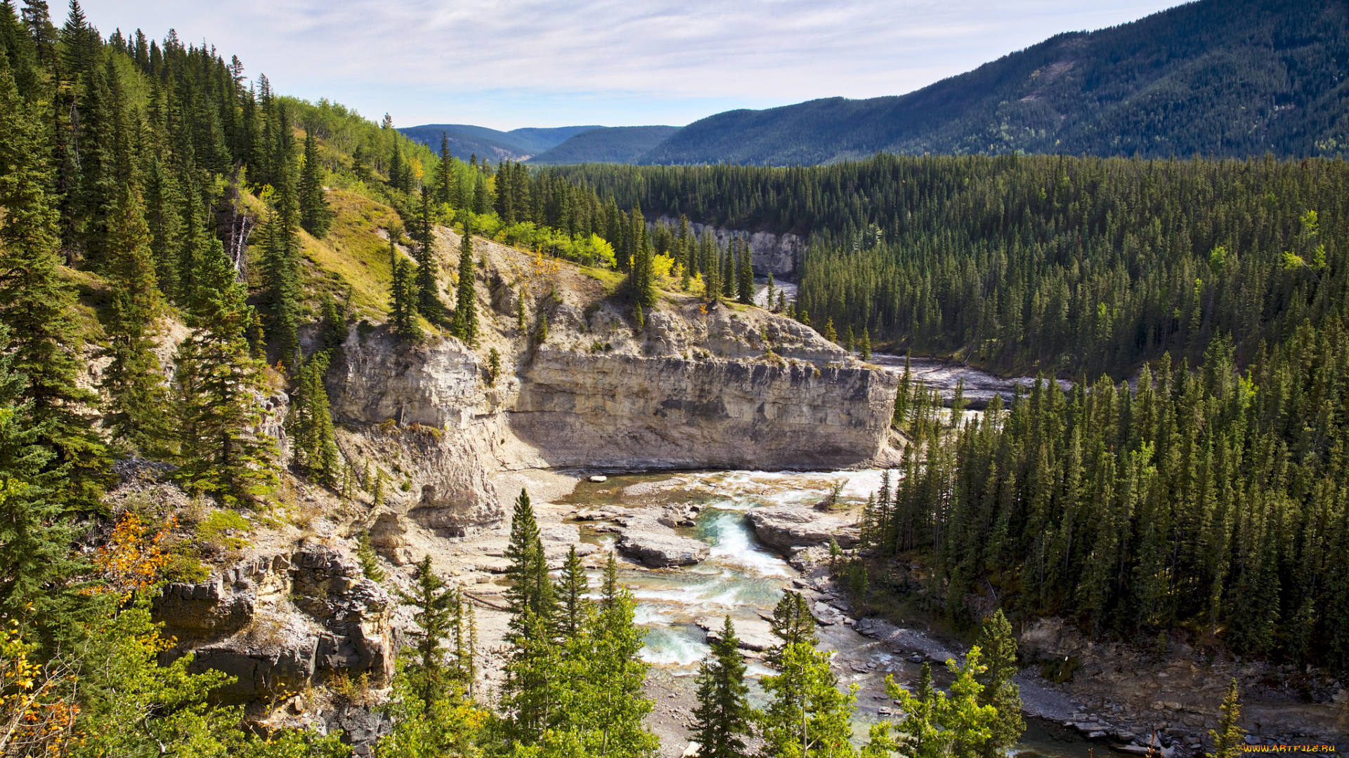 природа, горы, простор