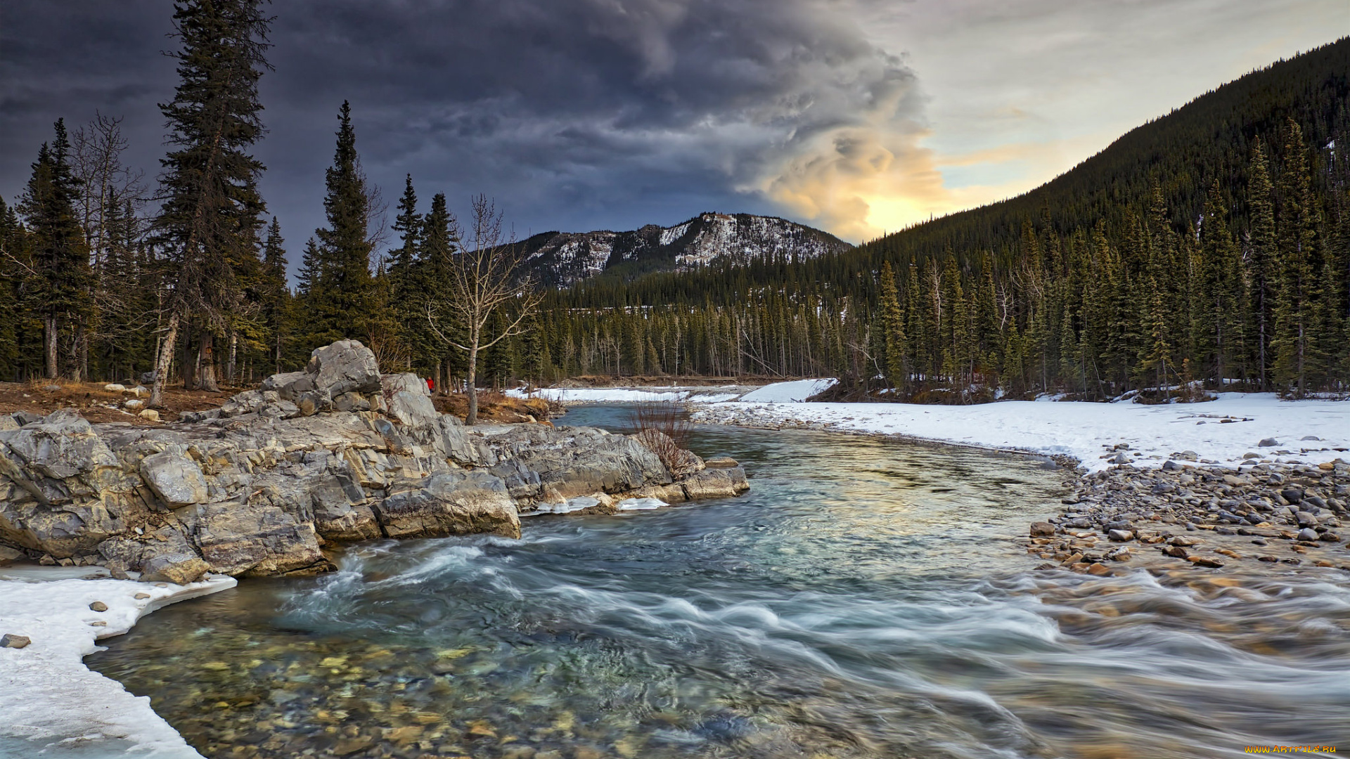 природа, реки, озера, простор