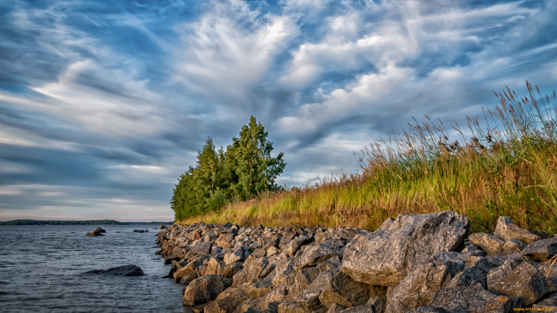 природа, реки, озера, простор