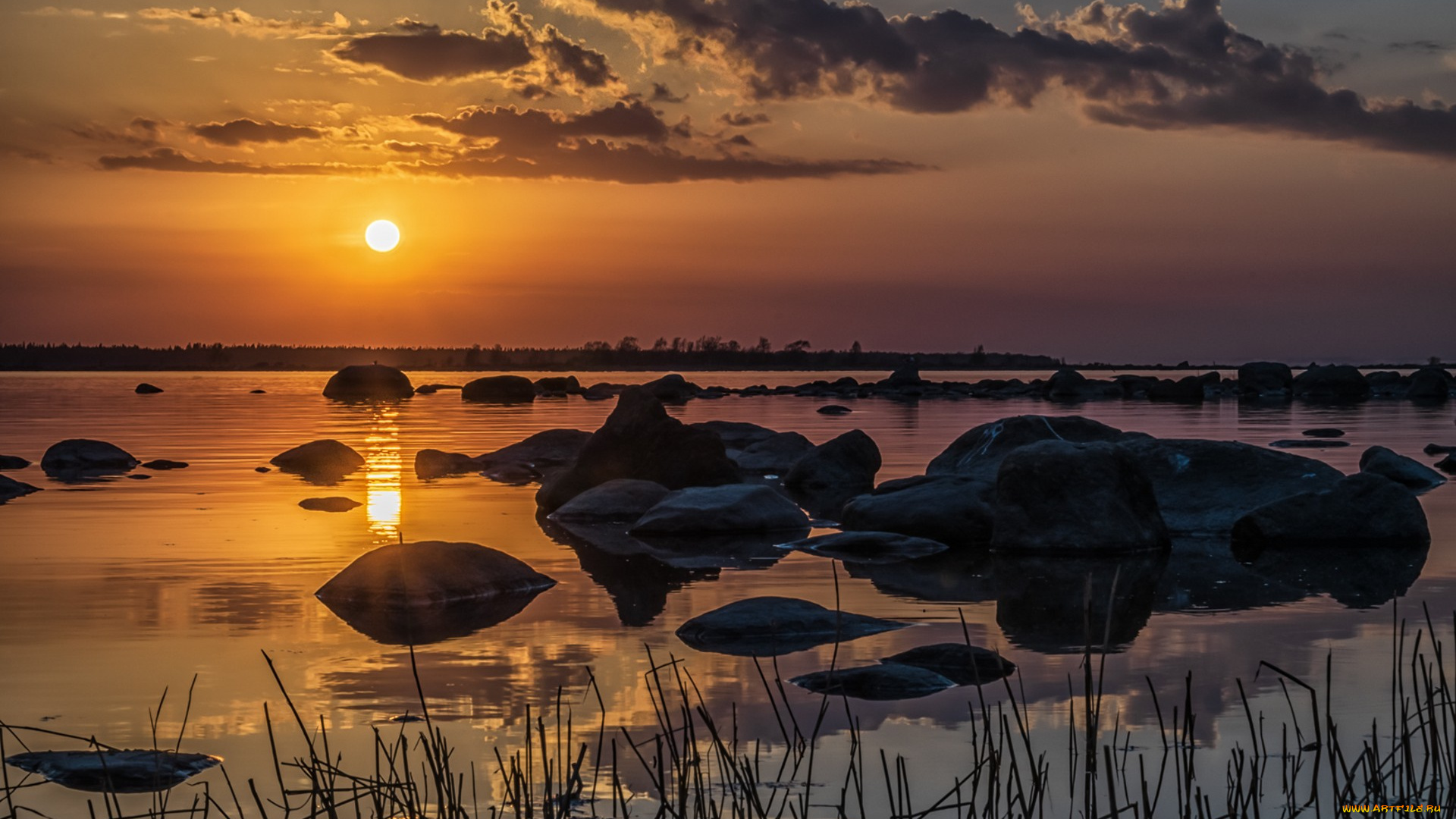 природа, восходы, закаты, простор