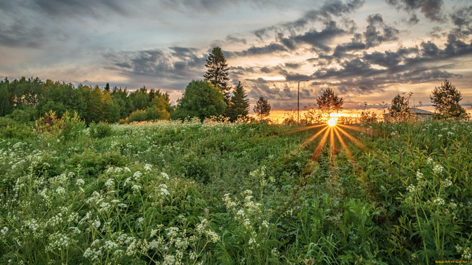 природа, восходы, закаты, простор