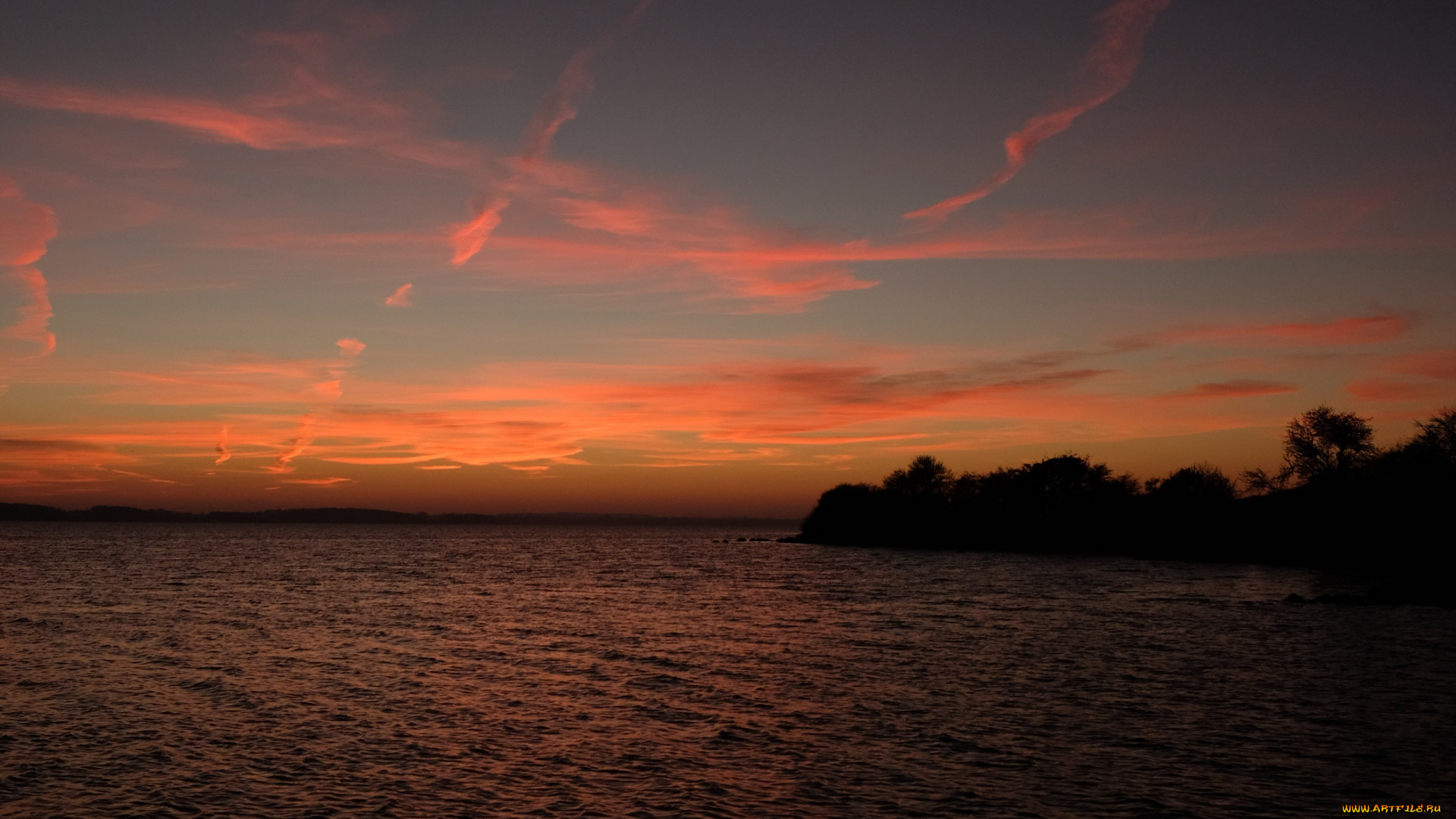 природа, восходы, закаты, закат