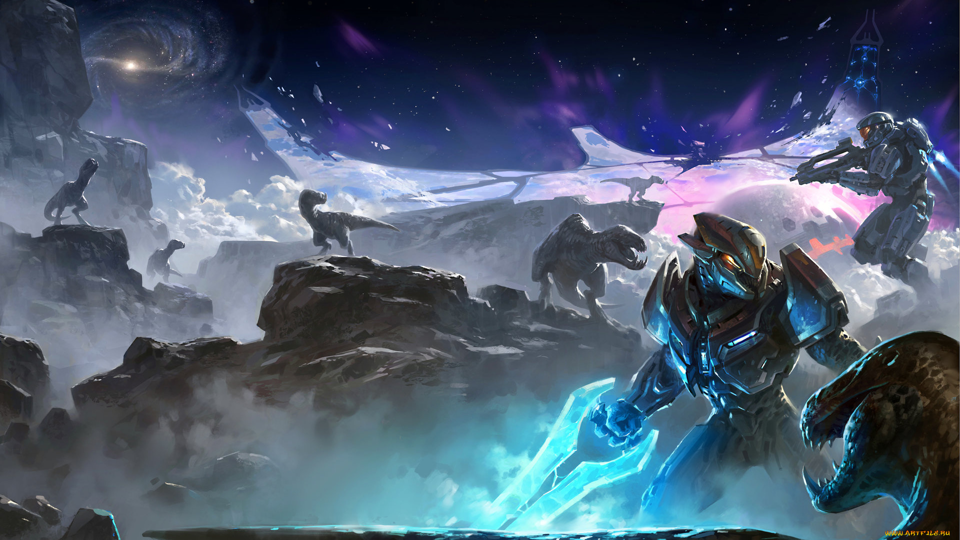 видео, игры, halo, wars, halo