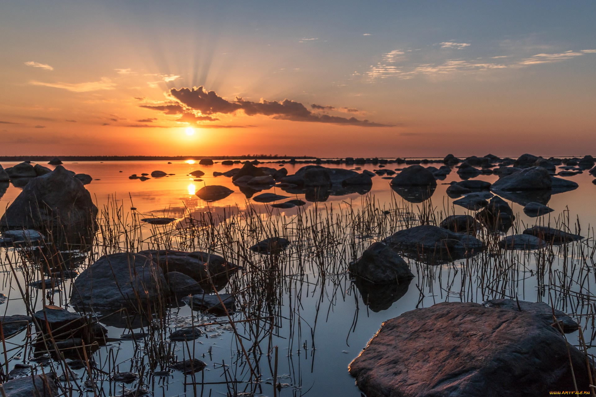 природа, восходы, закаты, простор