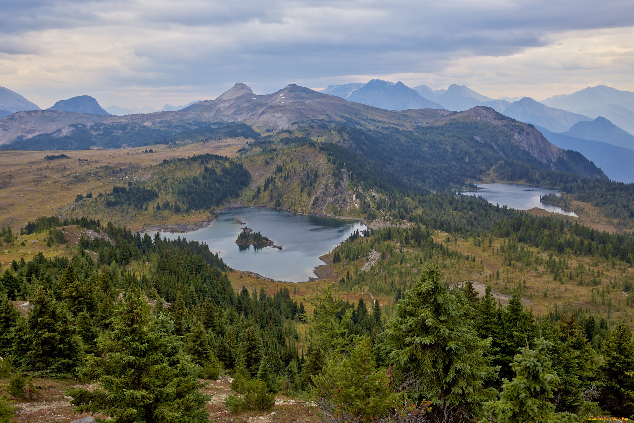 природа, горы, простор