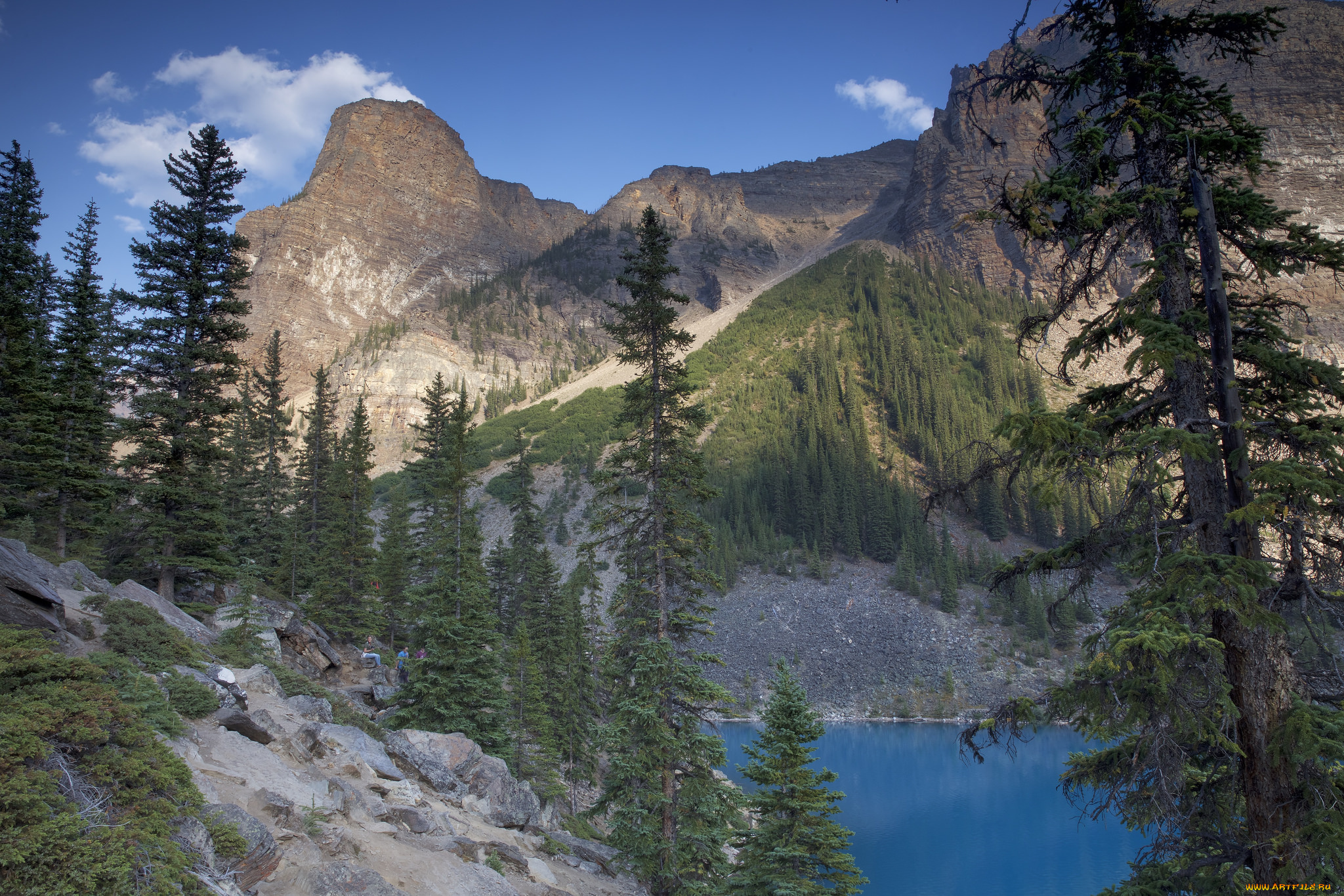 природа, горы, простор