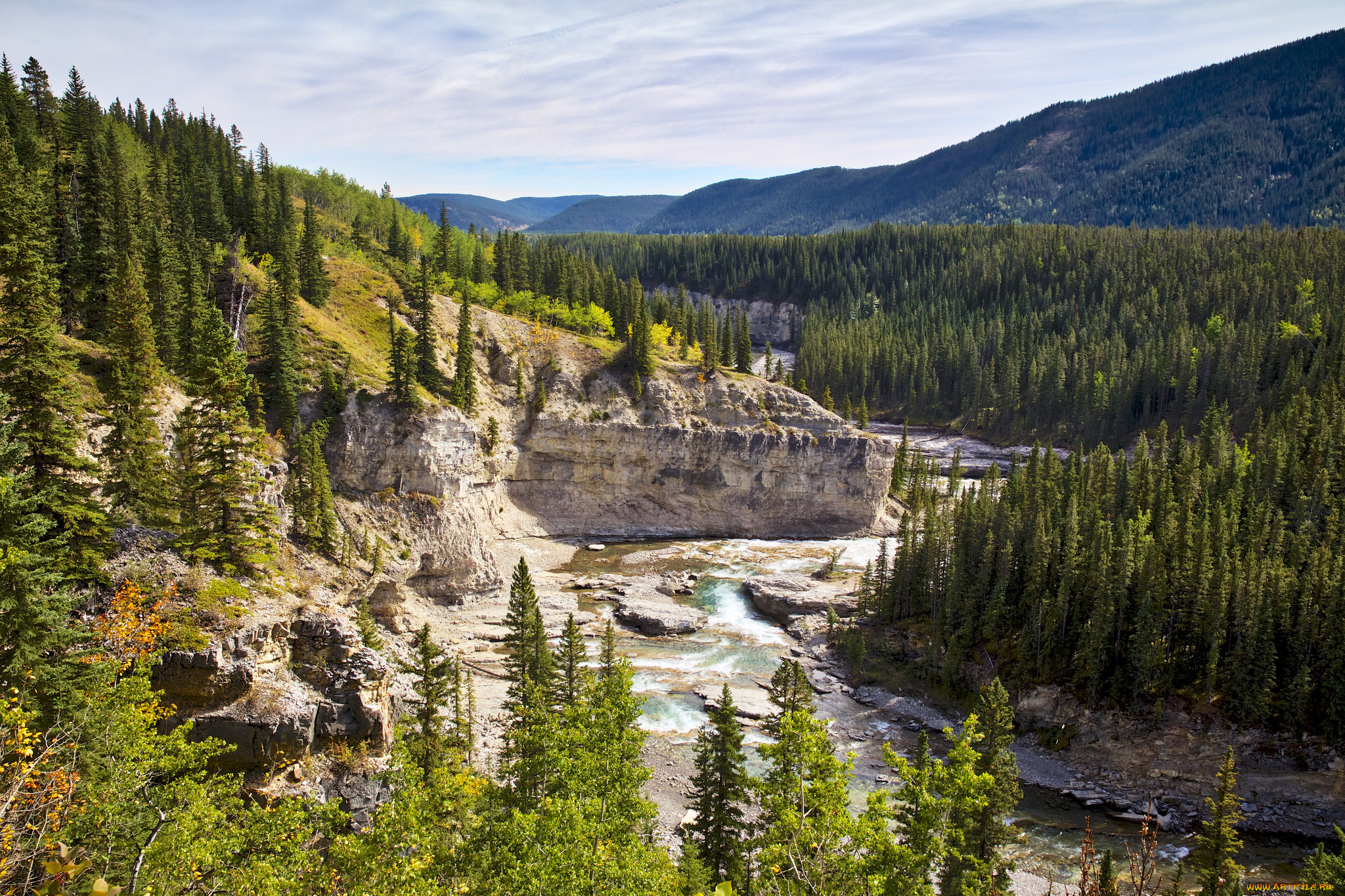 природа, горы, простор