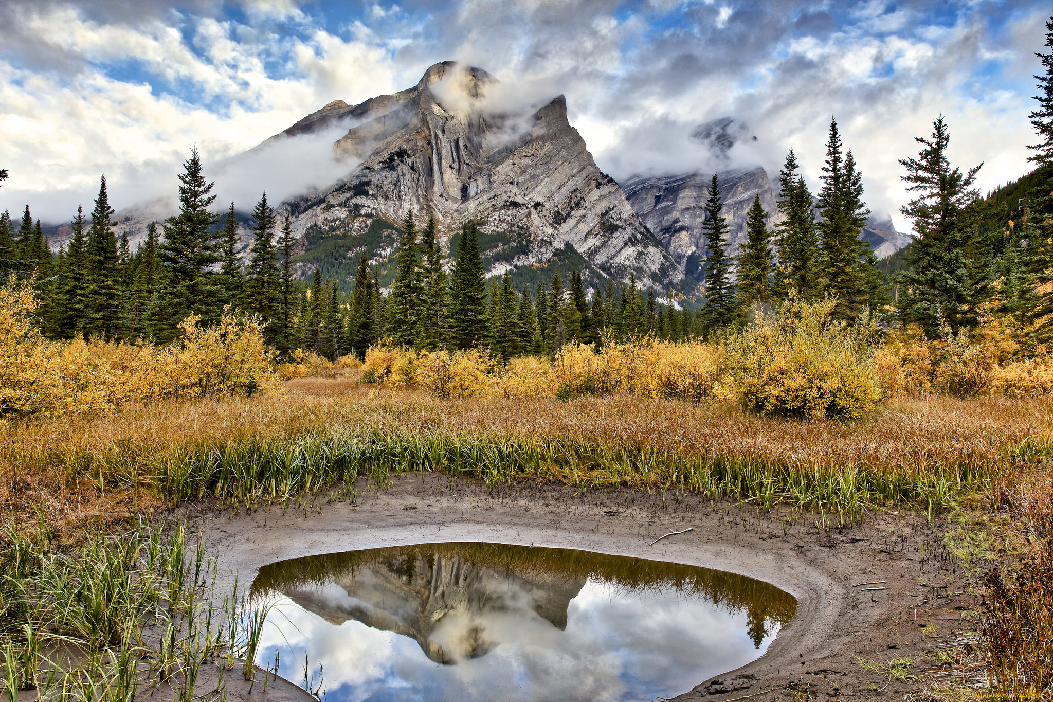 природа, горы, простор