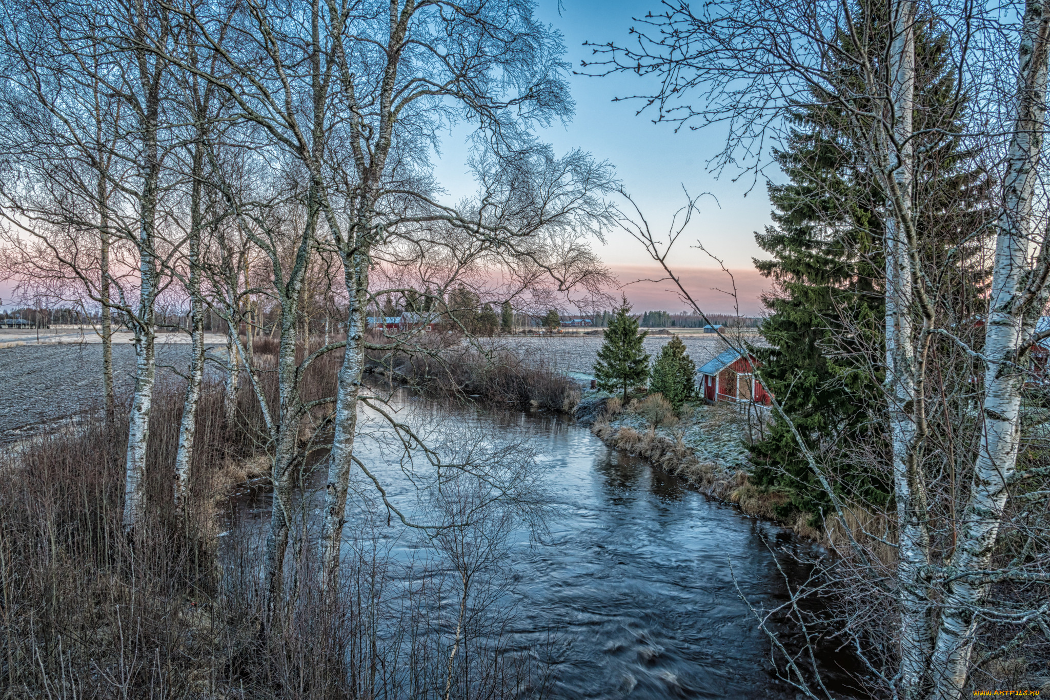 природа, реки, озера, простор