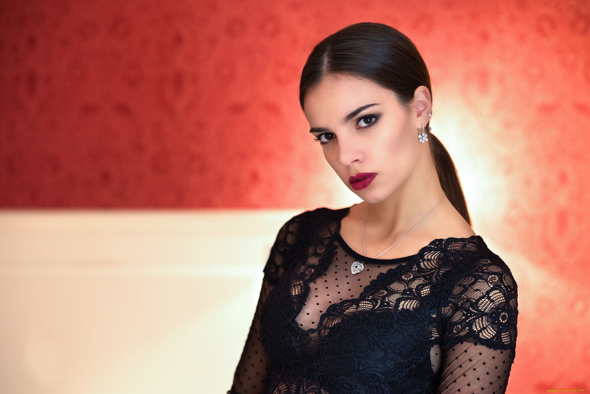 девушки, -unsort, , брюнетки, темноволосые, лицо, взгляд