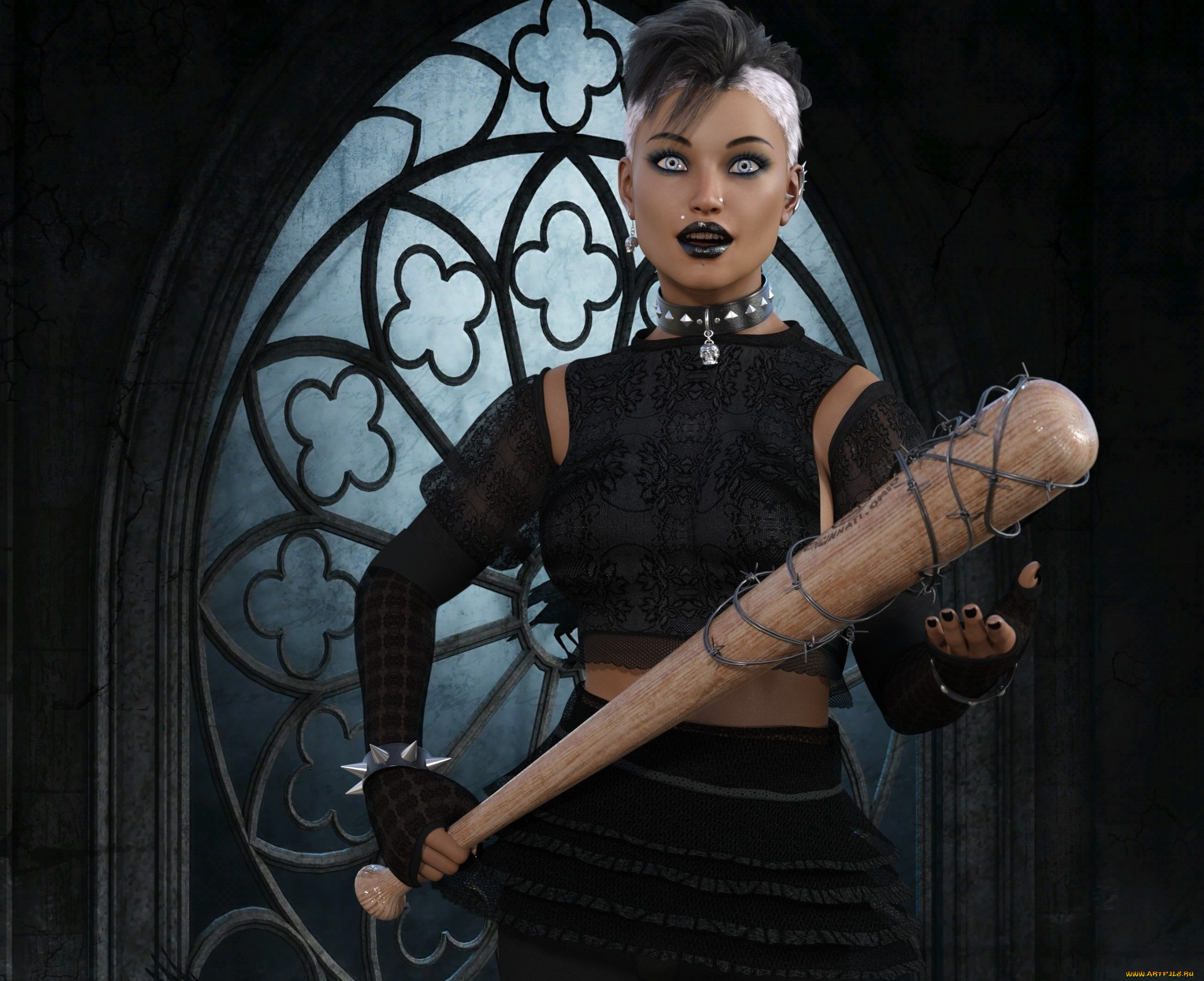 3д, графика, фантазия, , fantasy, девушка, взгляд, фон