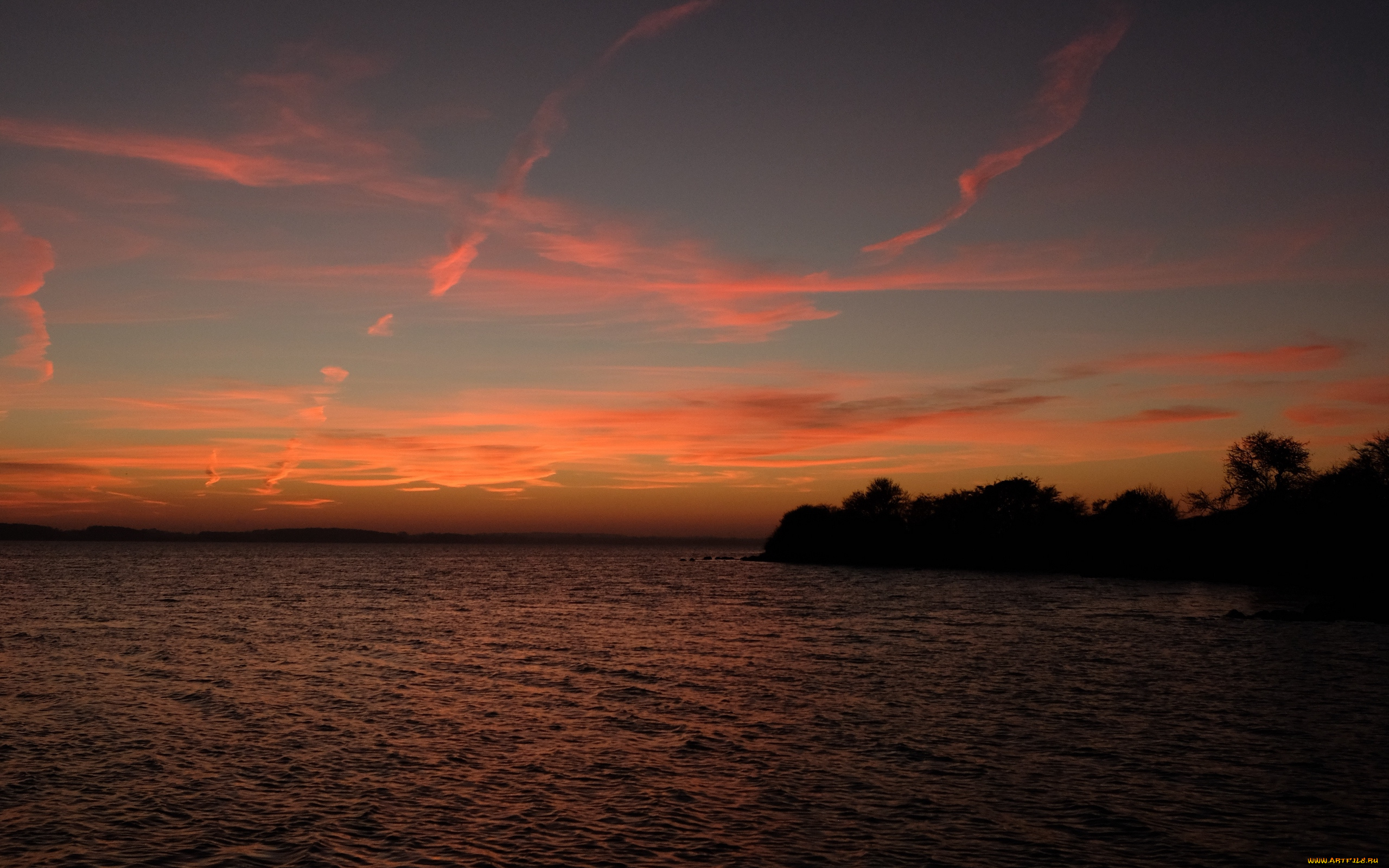 природа, восходы, закаты, закат