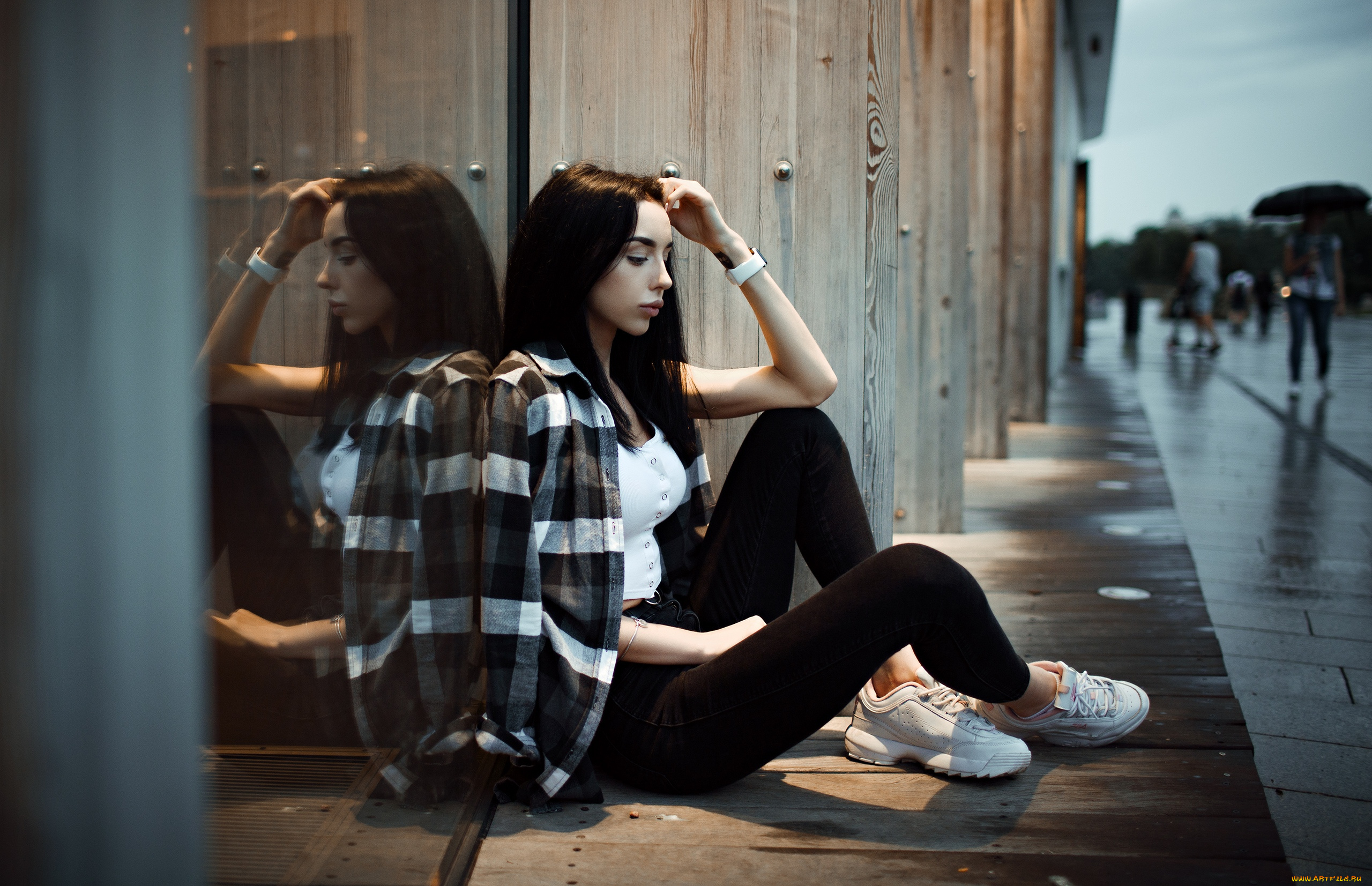 девушка, девушки, -unsort, , брюнетки, темноволосые, модель