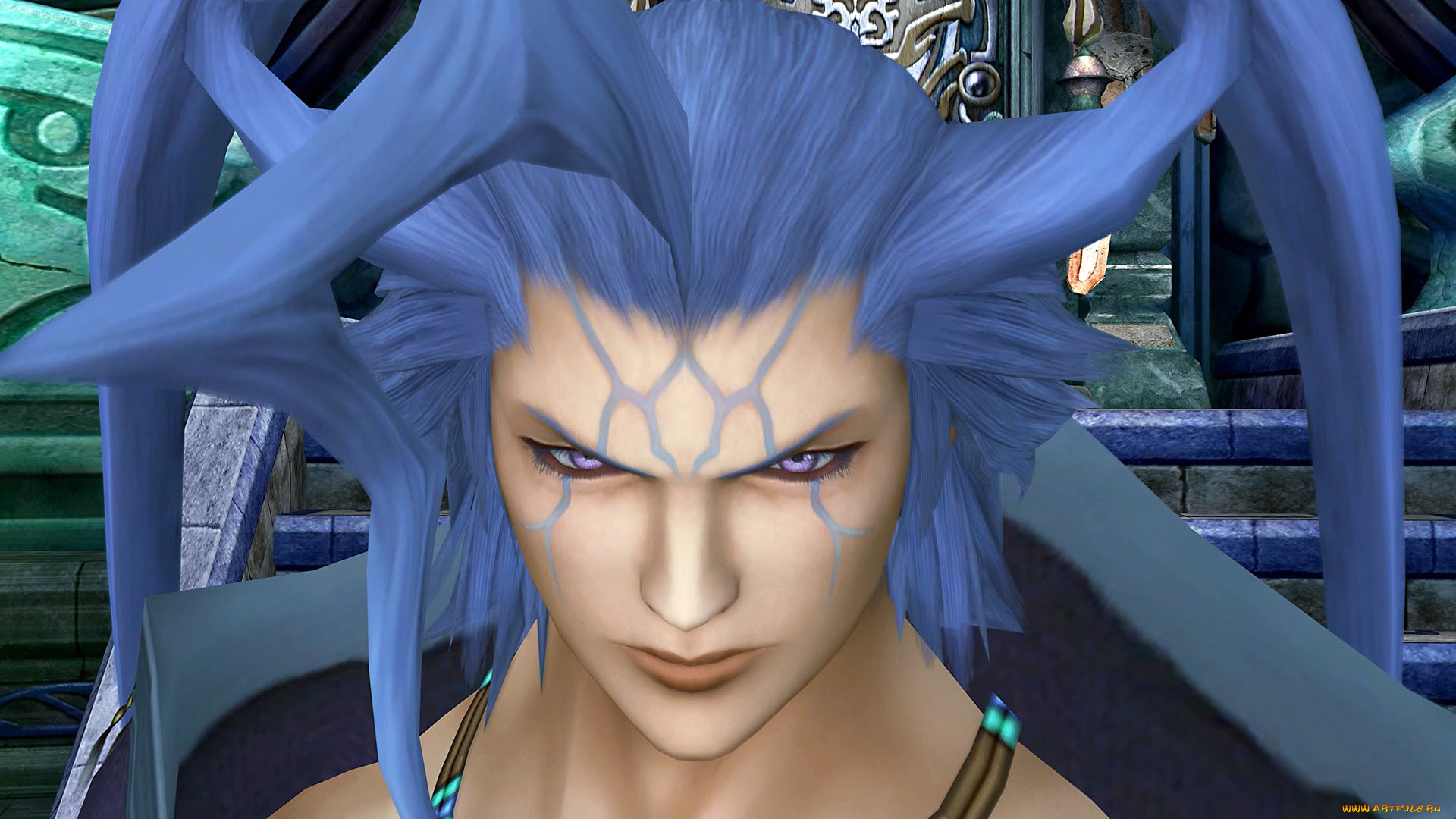 видео, игры, final, fantasy, x, сеймур, гуадо, лицо