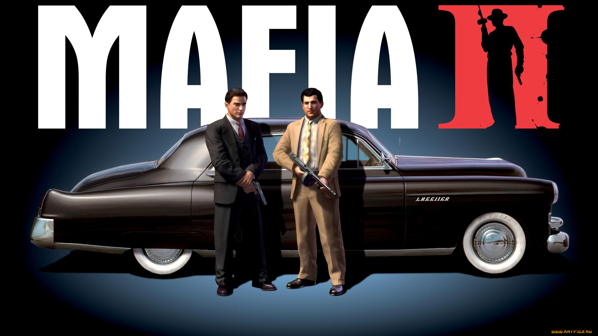 видео, игры, mafia, ii, мафия, бандиты, оружие, машина