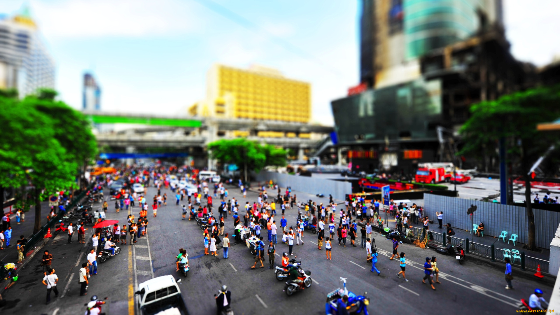 города, -, улицы, , площади, , набережные, наклон, сдвиг, город, цифровое, искусство, люди, урбанистика, улица