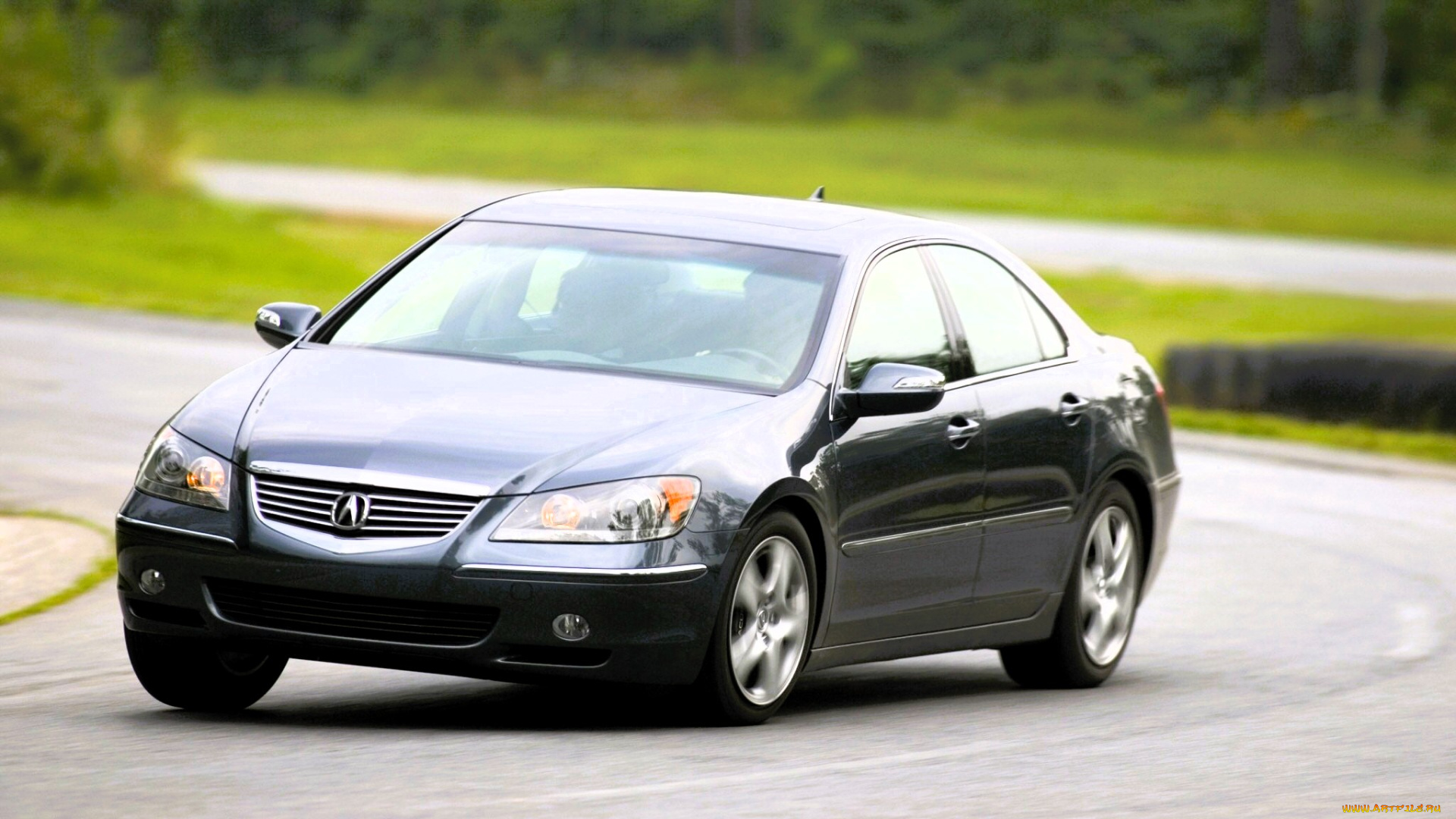 автомобили, acura, серый, дорога, повороты, лес