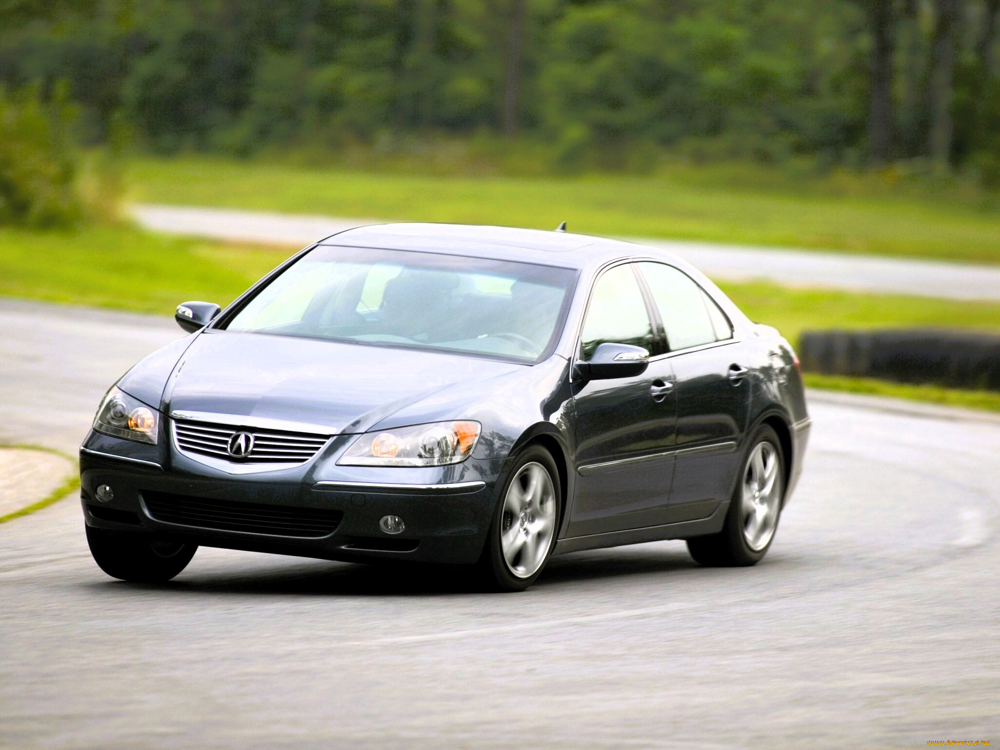 автомобили, acura, серый, дорога, повороты, лес