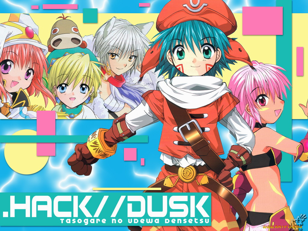 аниме, hack, sign