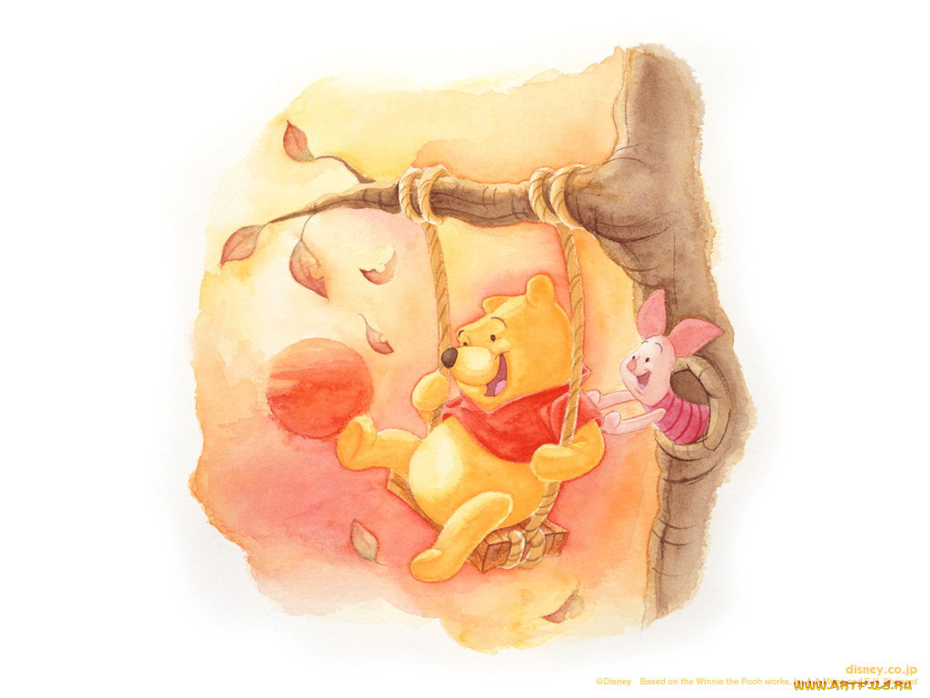 мультфильмы, winnie, the, pooh