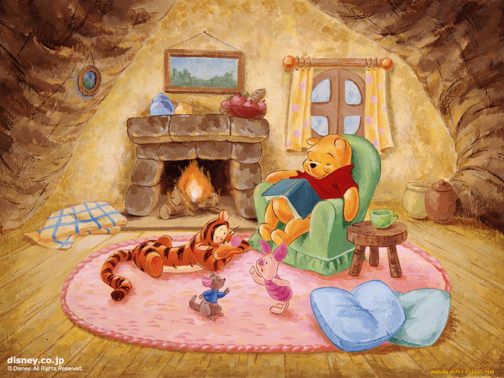 мультфильмы, winnie, the, pooh