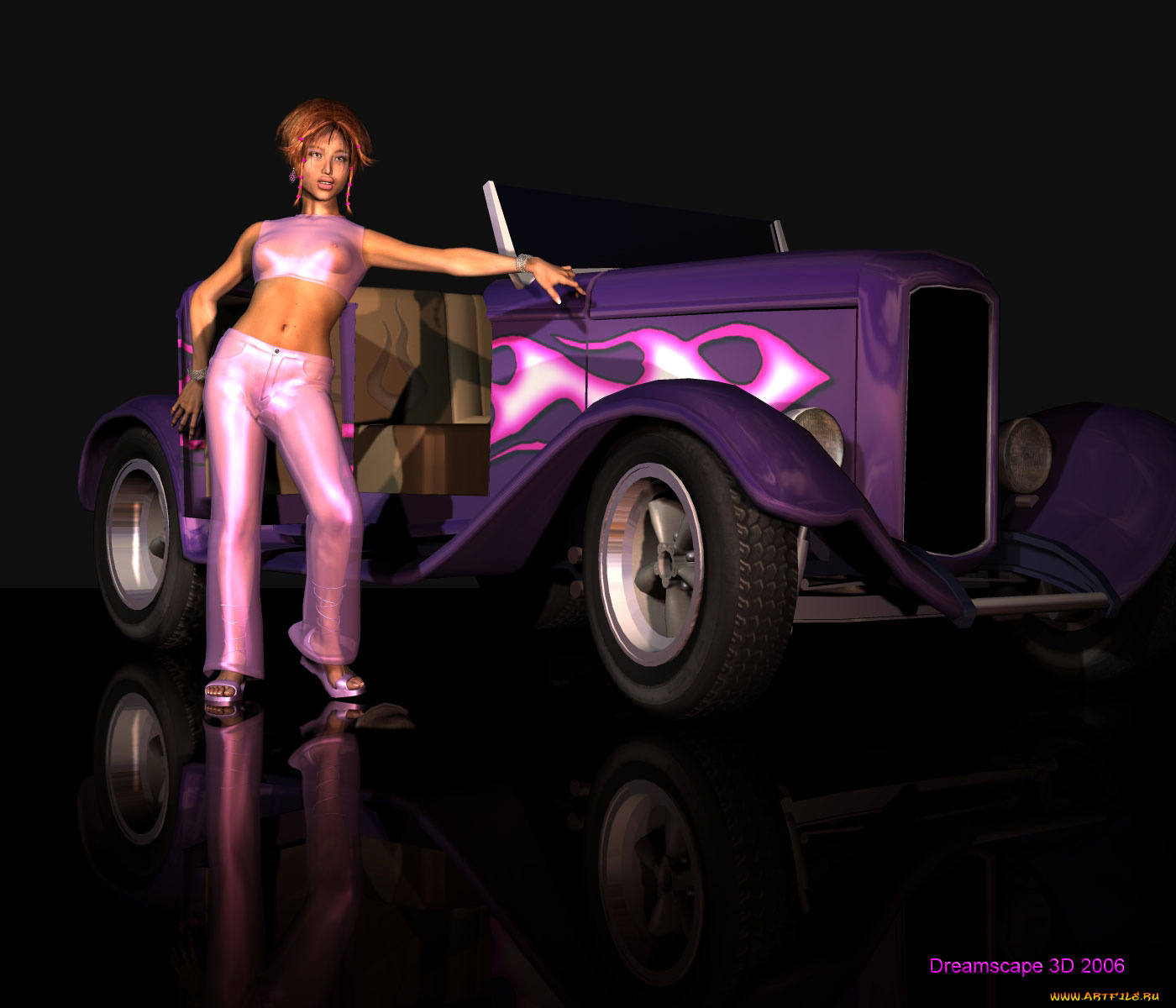 автомобили, 3д