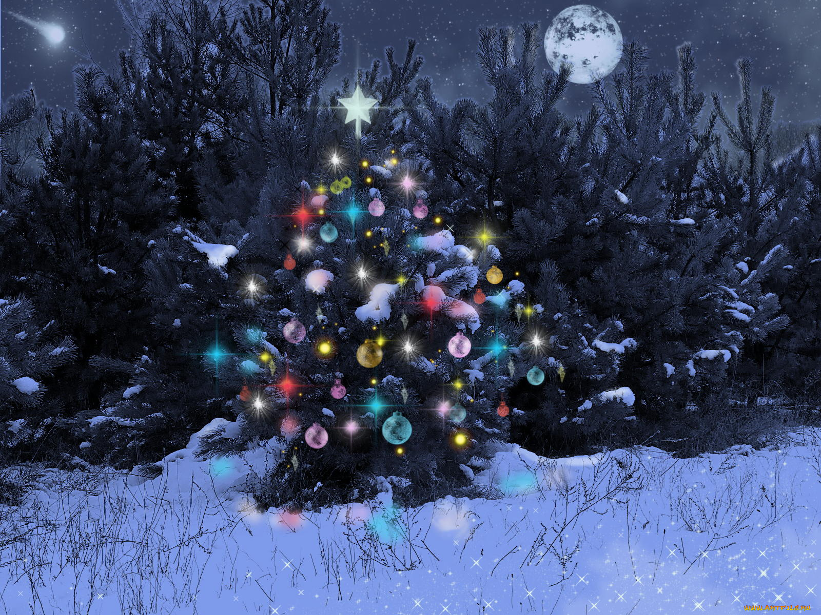 choinka, праздничные