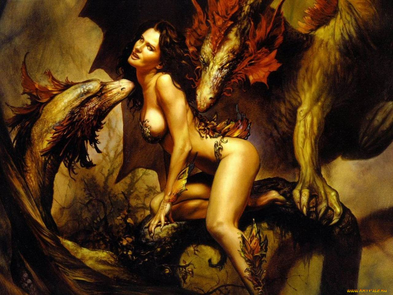 фэнтези, красавицы, чудовища