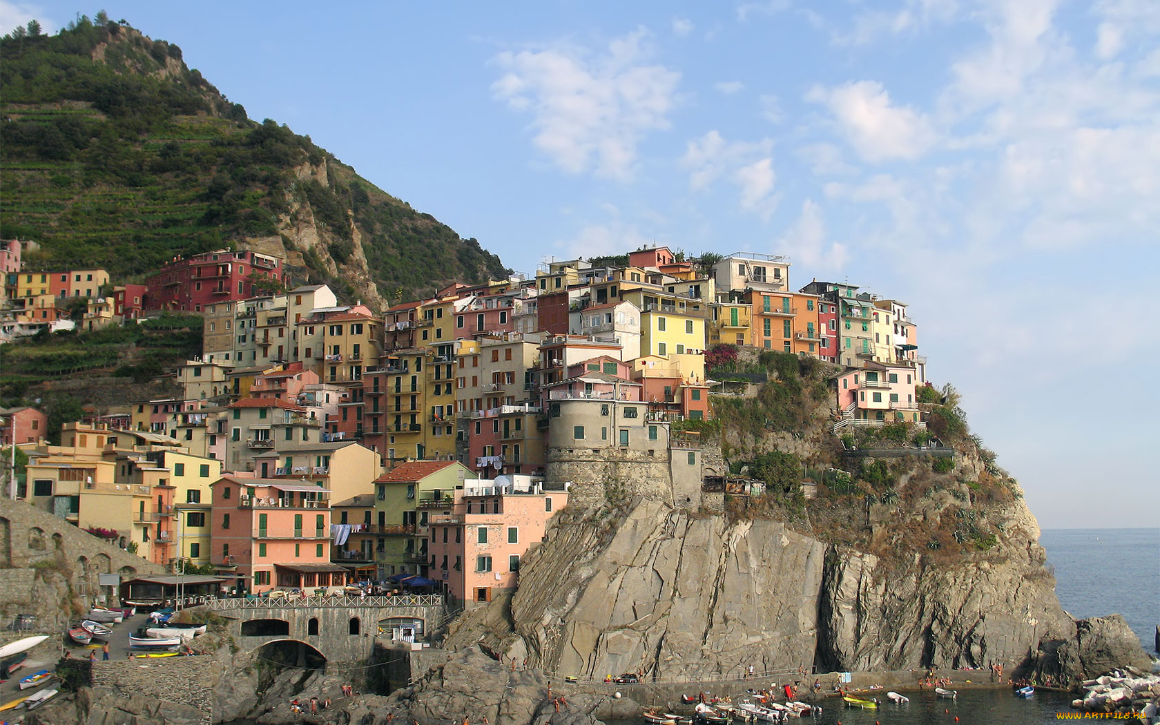 города, амальфийское, лигурийское, побережье, италия