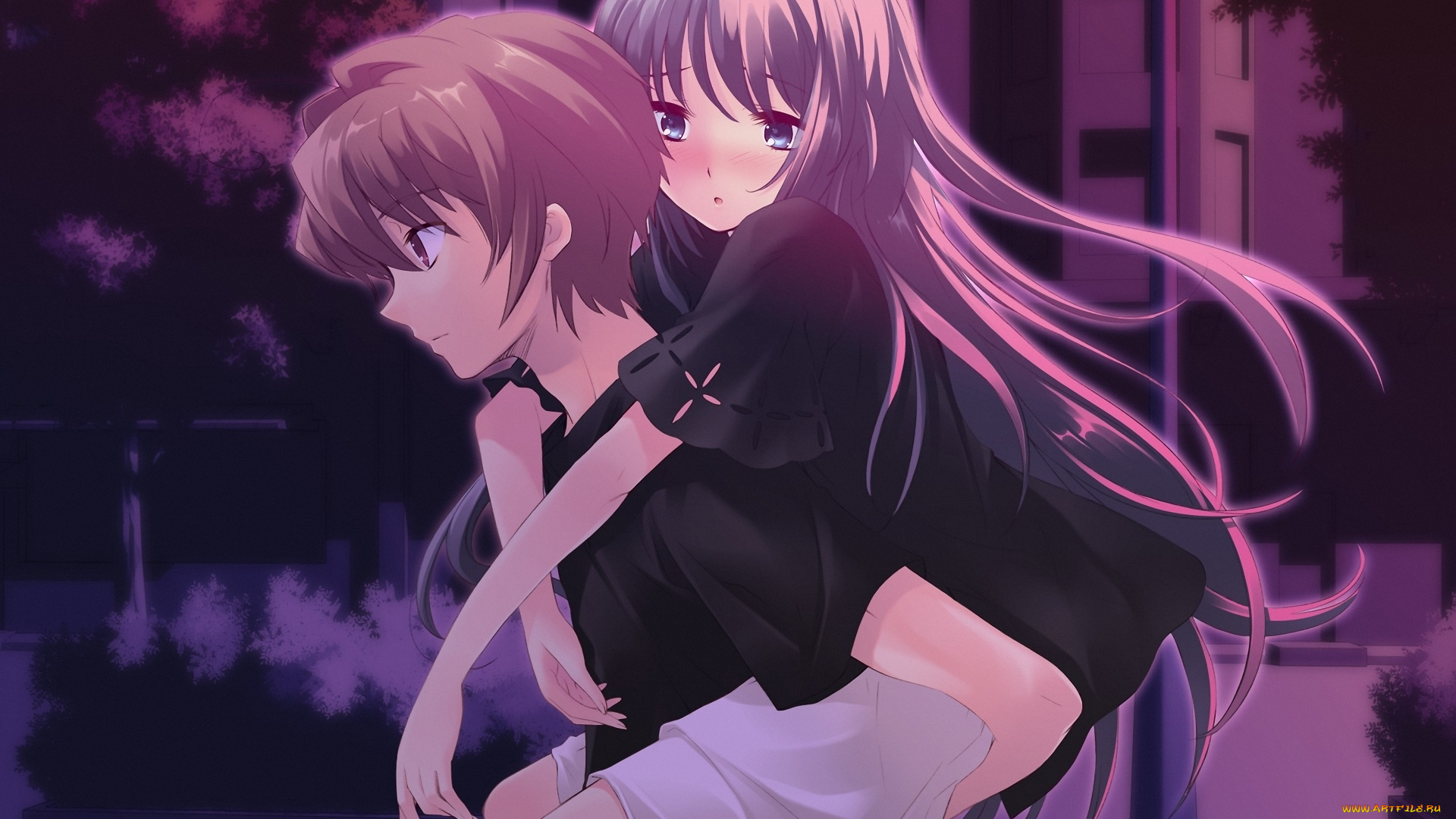 аниме, flyable, heart