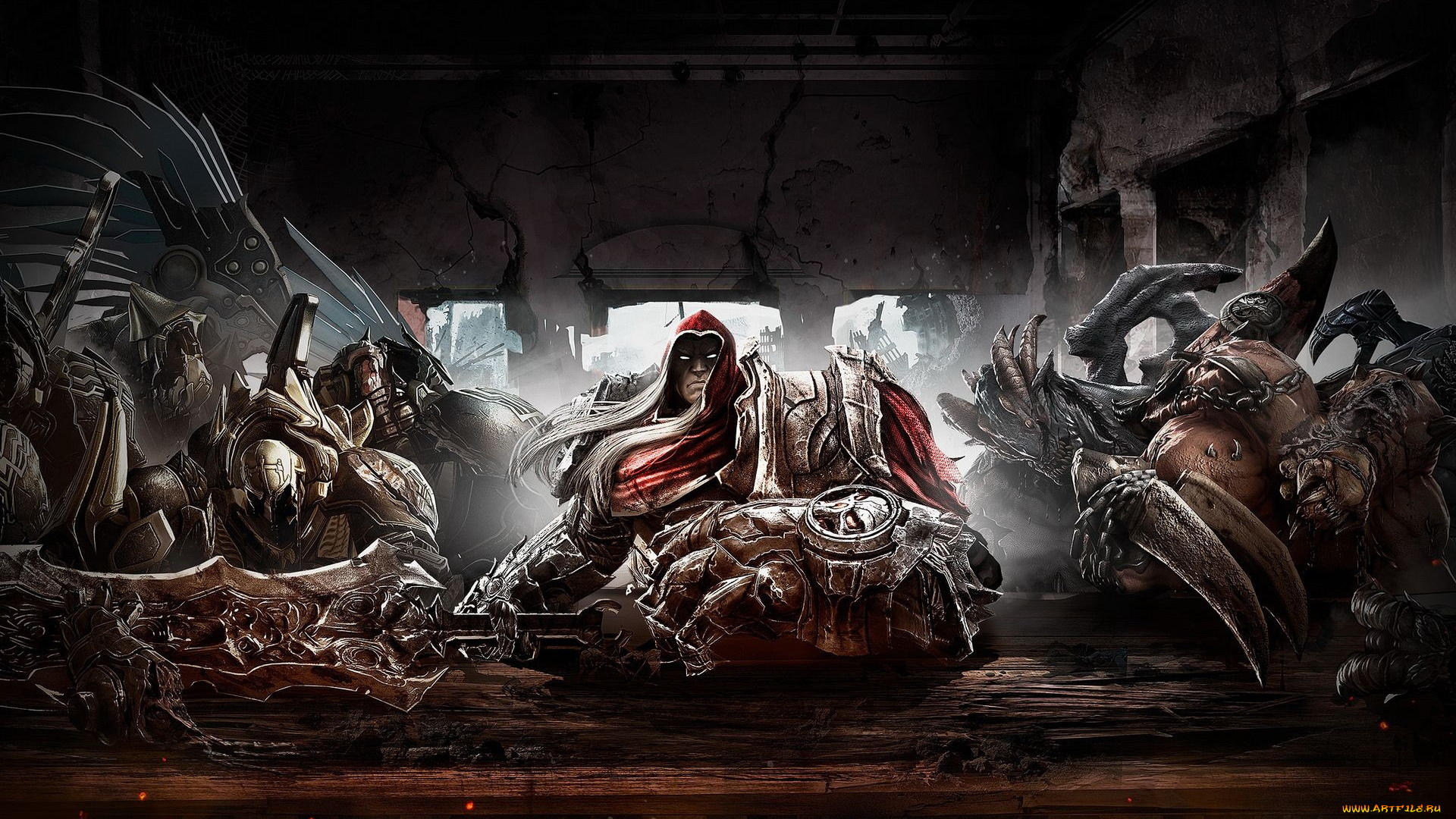 видео, игры, darksiders, wrath, of, war