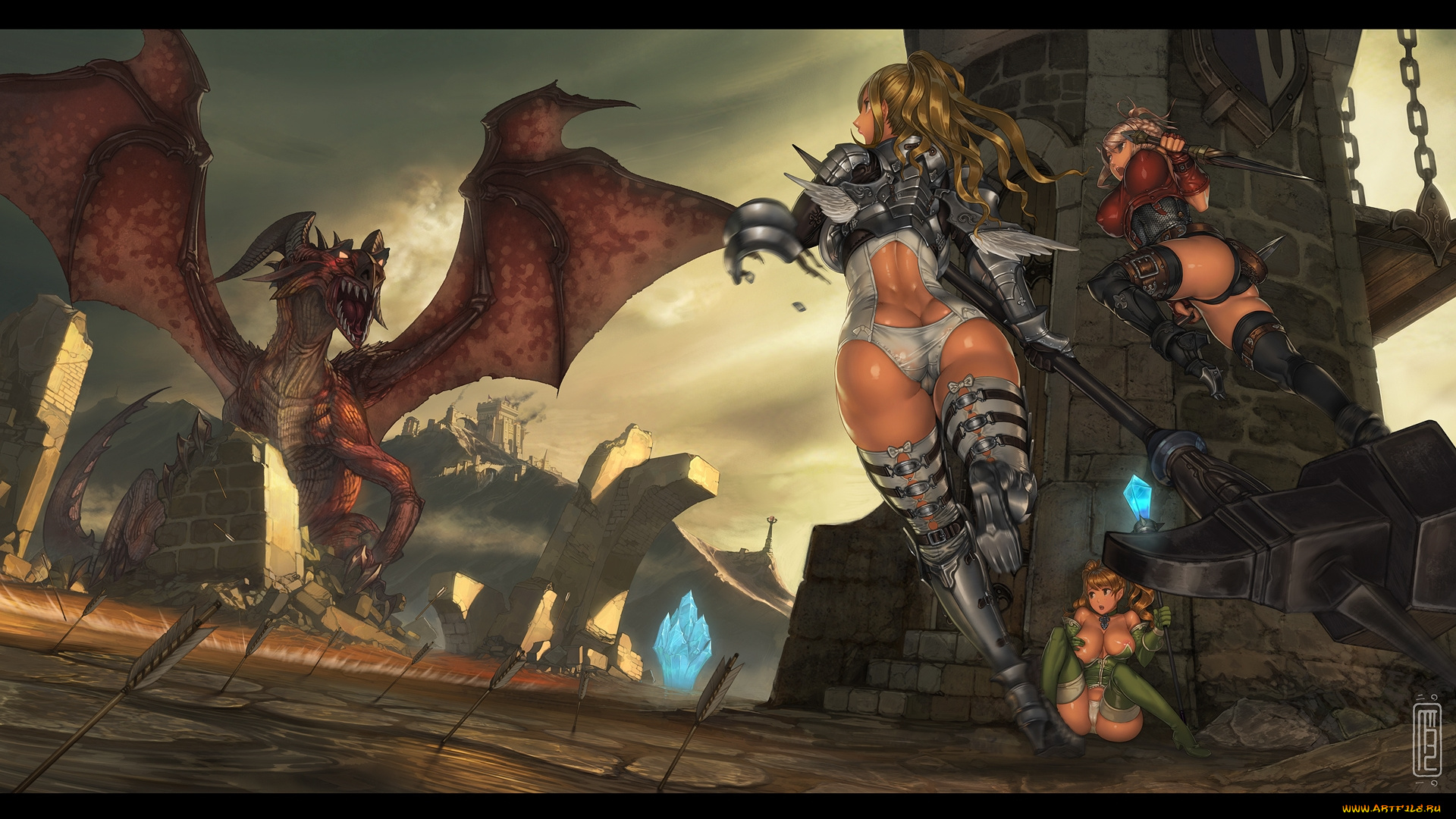 видео, игры, fantasy, earth, zero