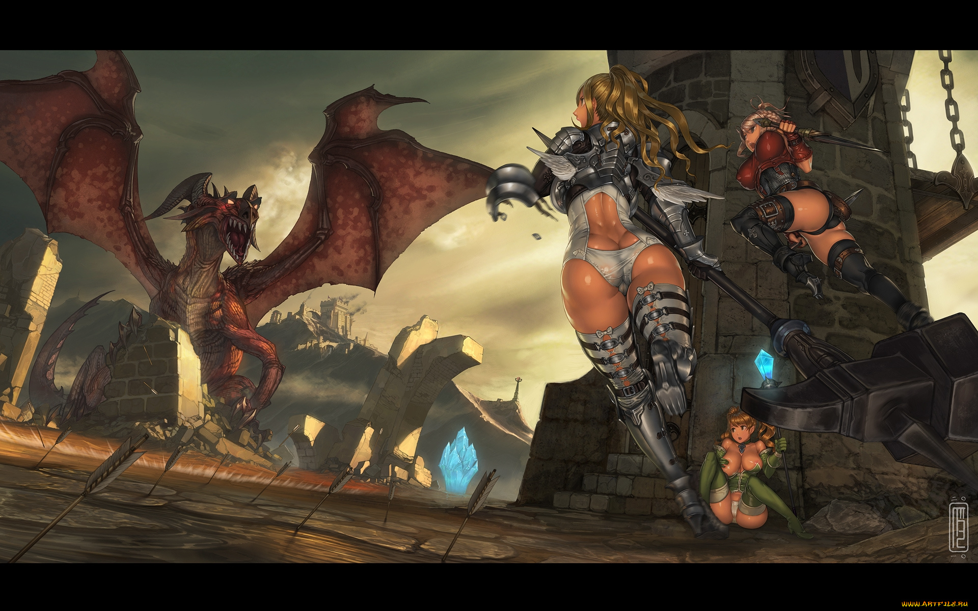 видео, игры, fantasy, earth, zero