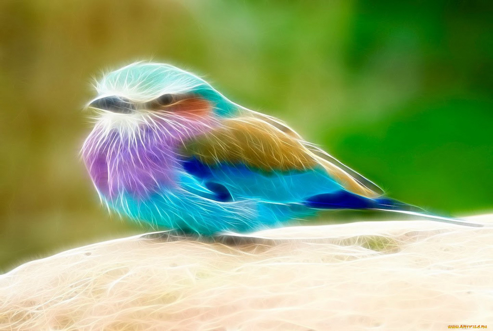 3д, графика, animals, животные, фрактал