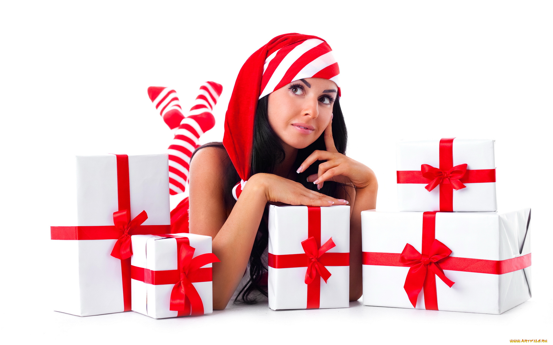 -Unsort, Снегурочки, девушки, unsort, снегурочки, подарки