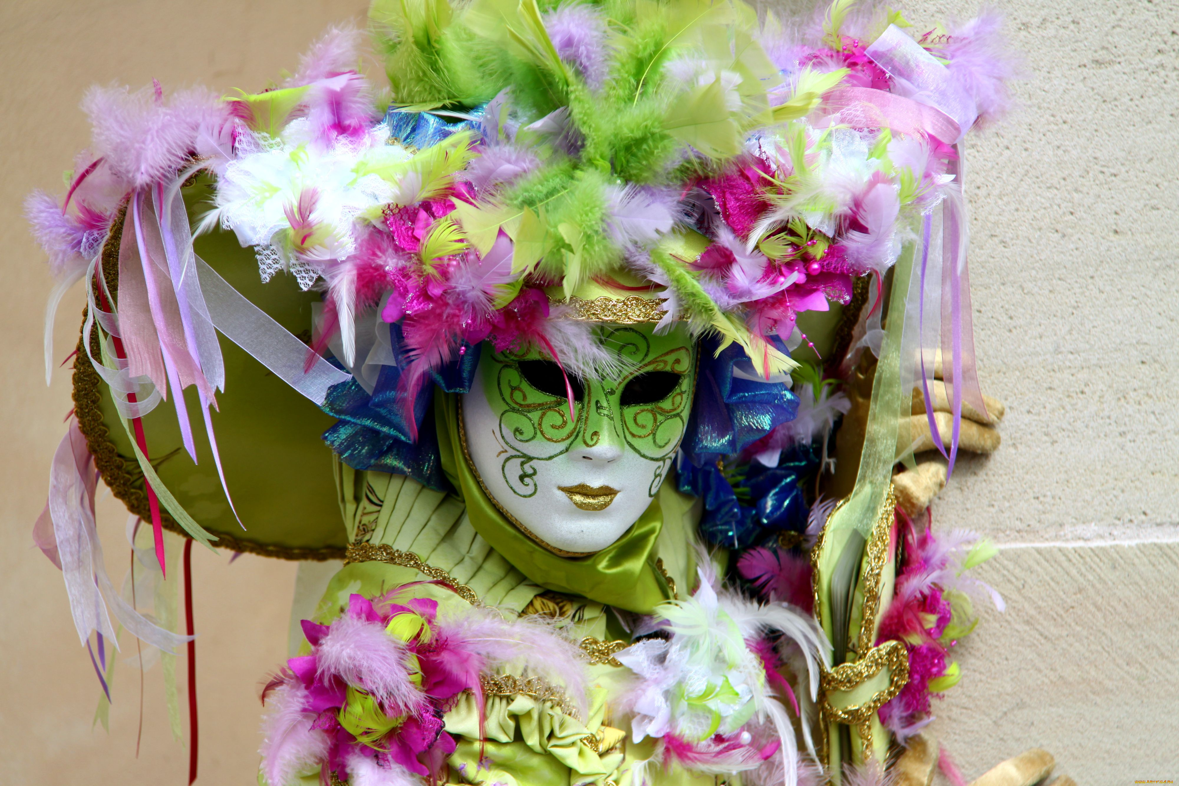 разное, маски, карнавальные, костюмы, карнавал, венеция