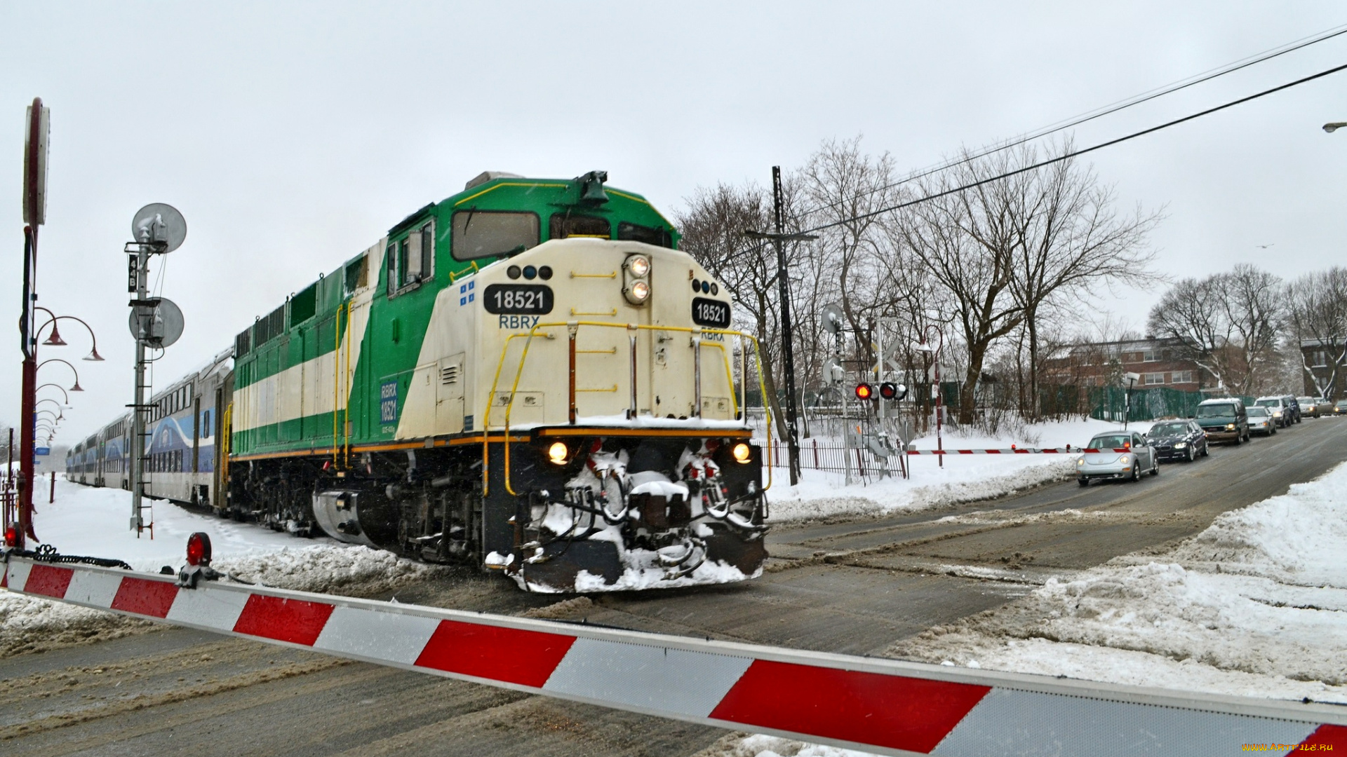 техника, поезда, пассажирский, поезд