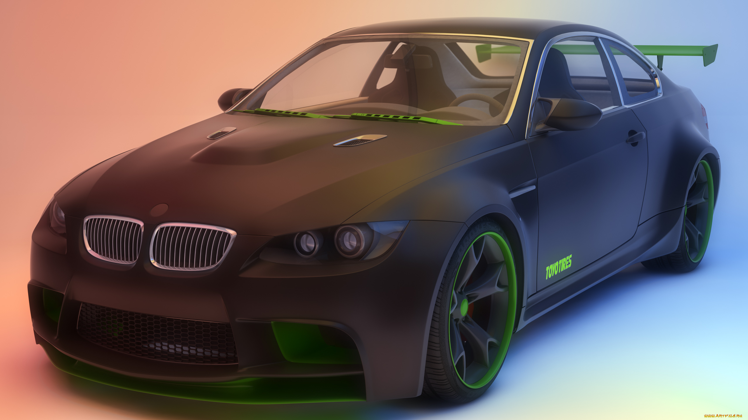 автомобили, 3д, bmw, m3