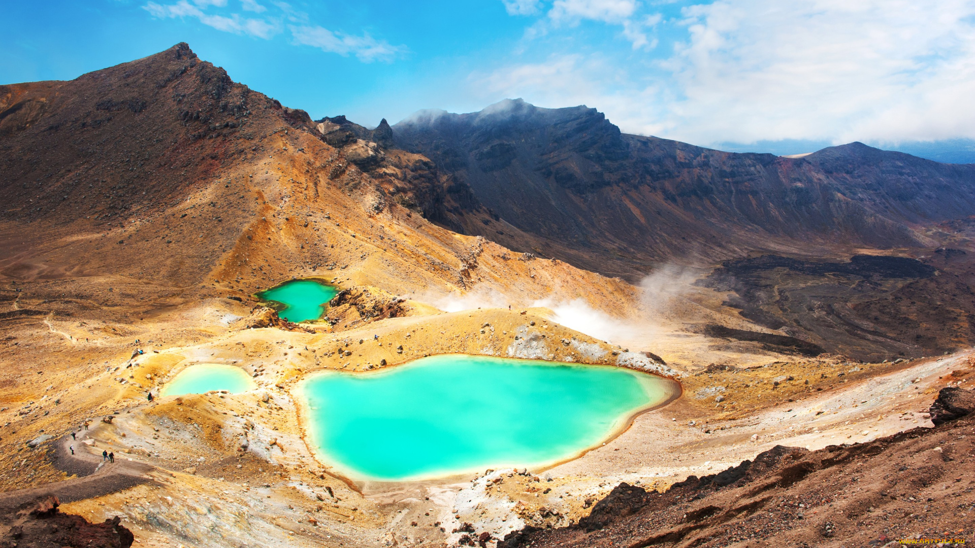 природа, реки, озера, пейзаж, озеро, горы, mountain, emerald, lake, landscape