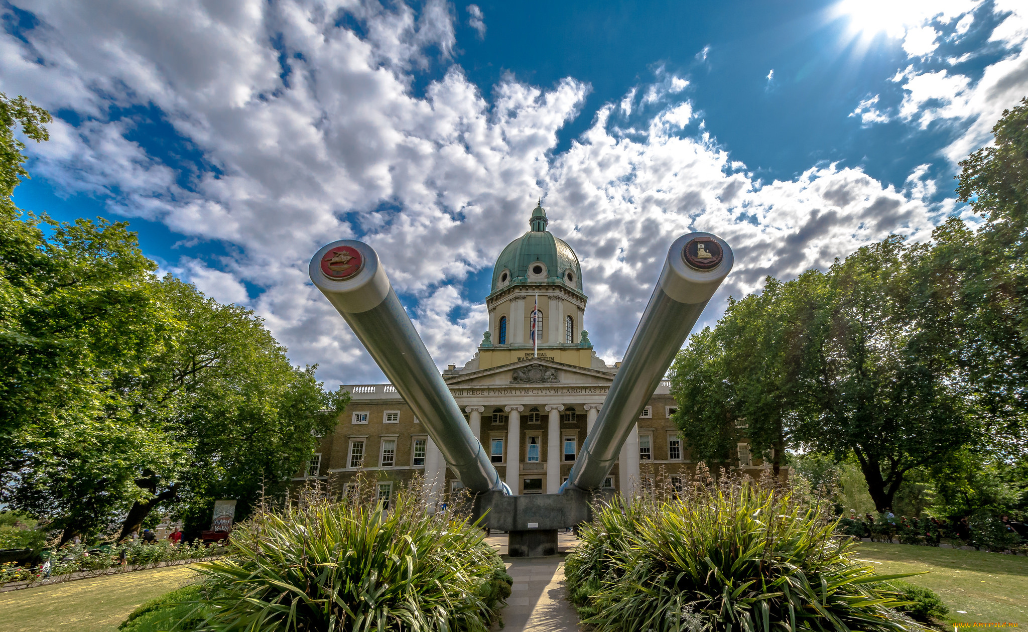 оружие, пушки, ракетницы, дворец, орудия