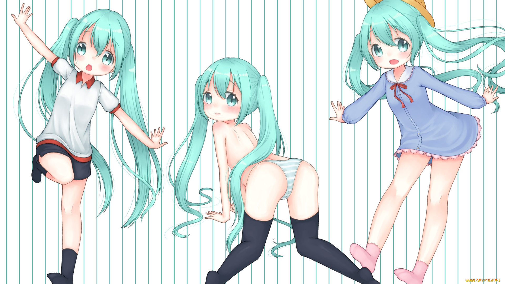 аниме, vocaloid, hatsune, miku, девочка, xenon, simlacurm, арт