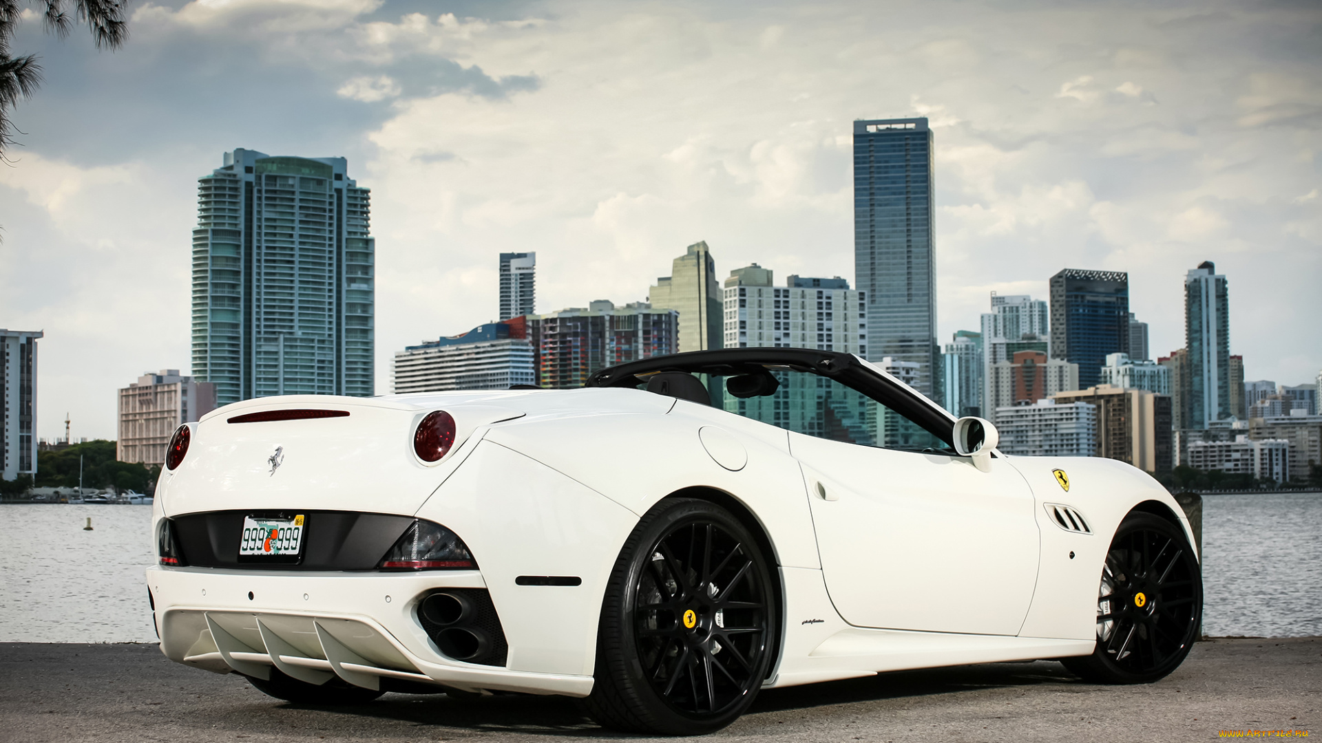 california, автомобили, ferrari