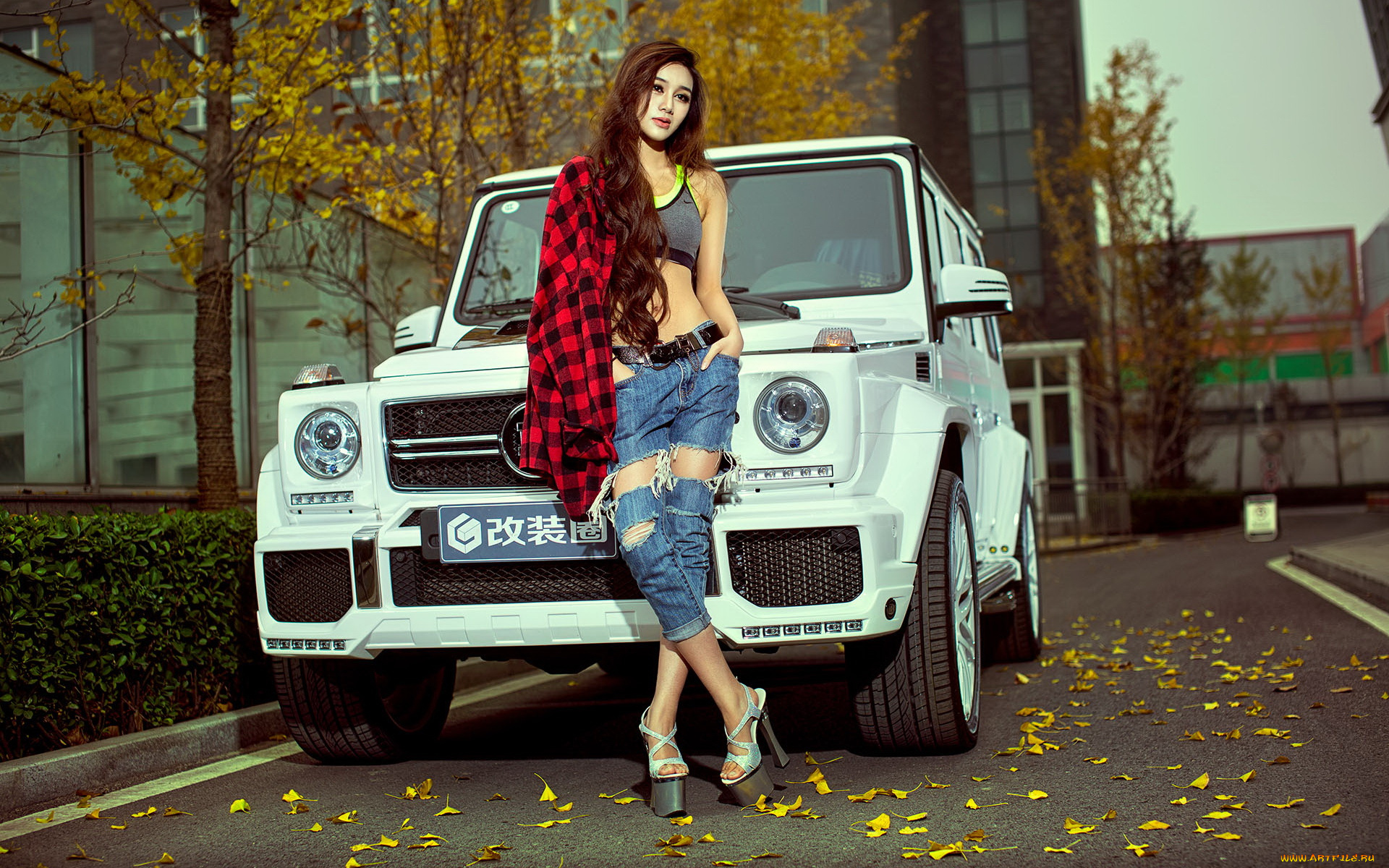 автомобили, -авто, с, девушками, автомобиль, девушка