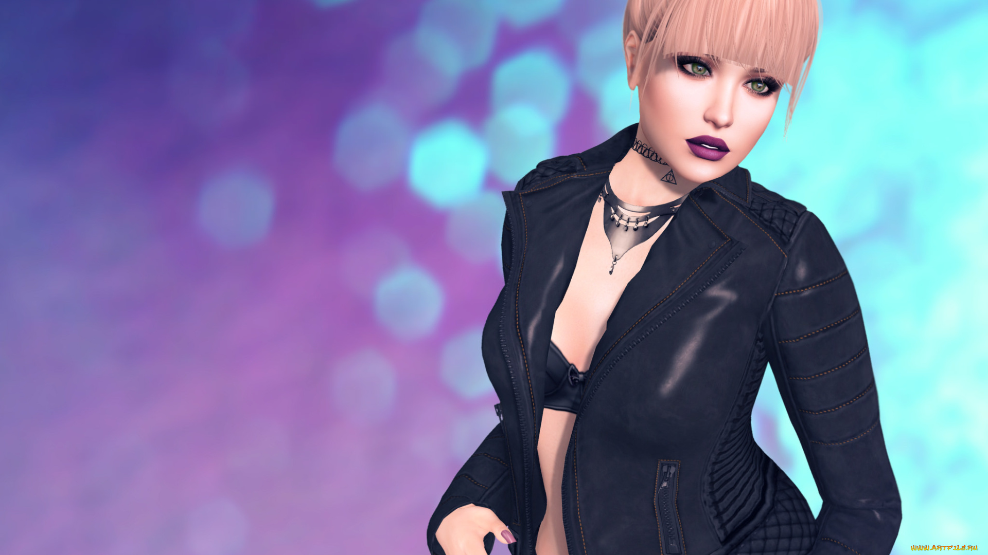 3д, графика, люди, , people, девушка, фон, взгляд