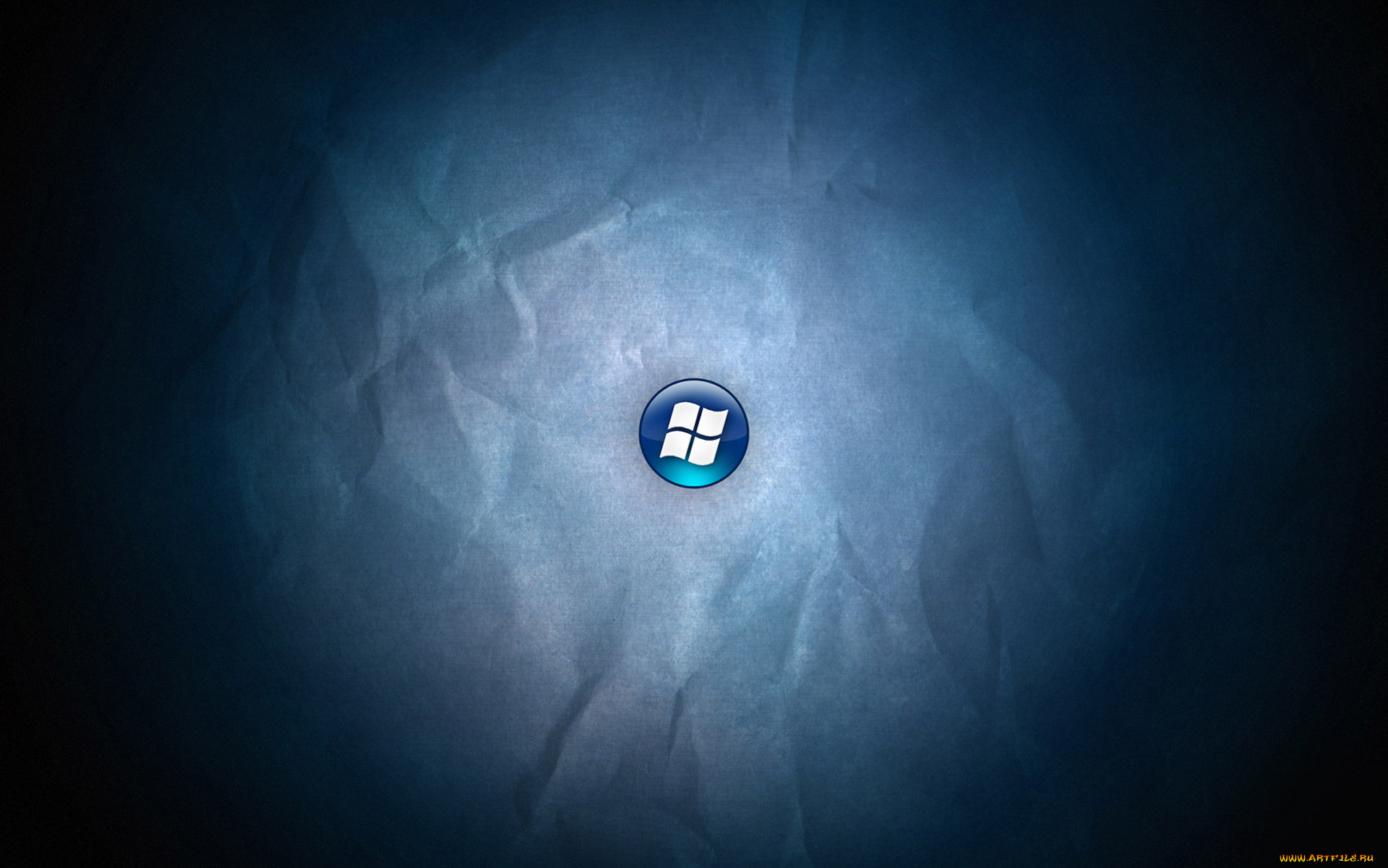 компьютеры, windows, 7, , vienna, значок, мятая, бумага