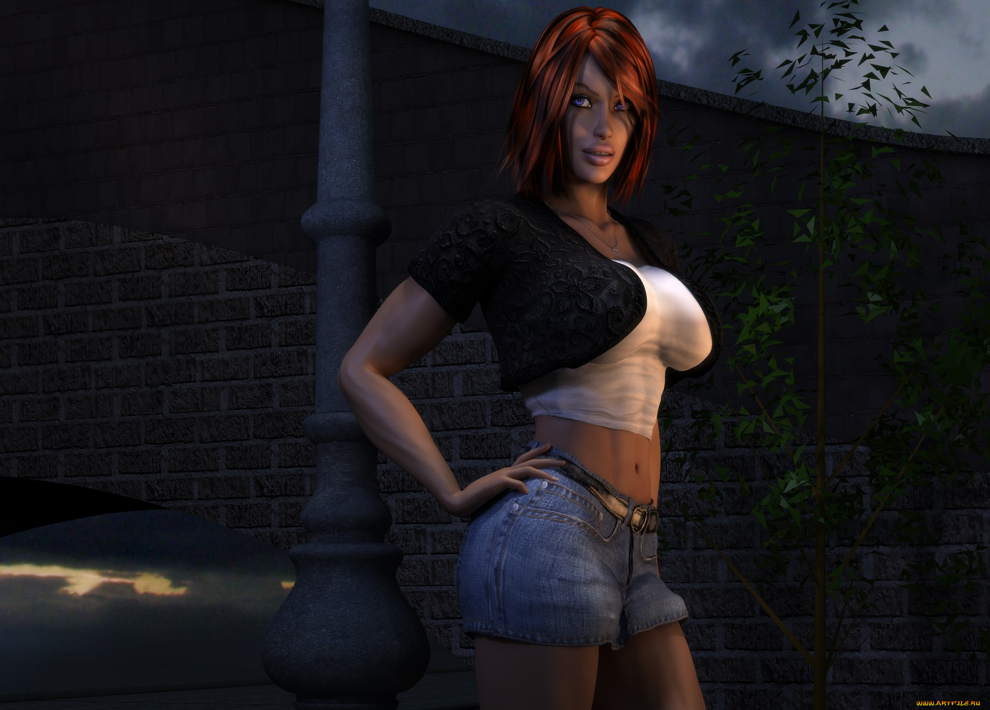 3д, графика, люди, , people, фон, взгляд, девушка