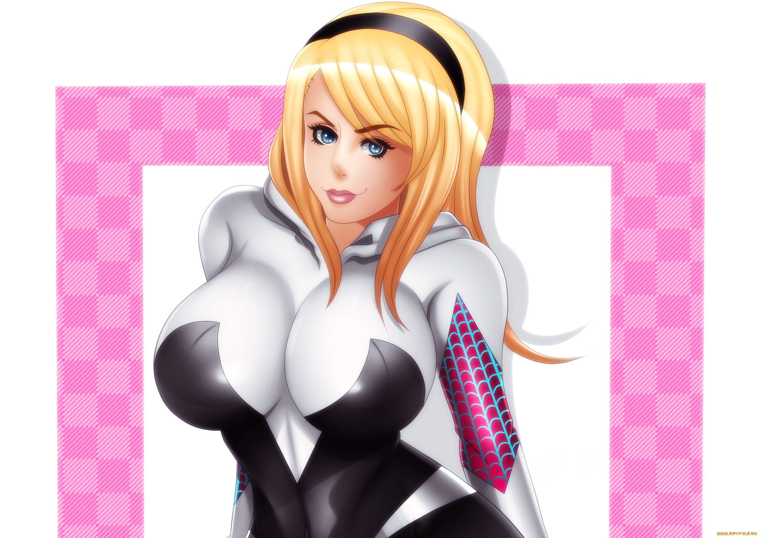 векторная, графика, девушки, , girls, фон, взгляд, девушка