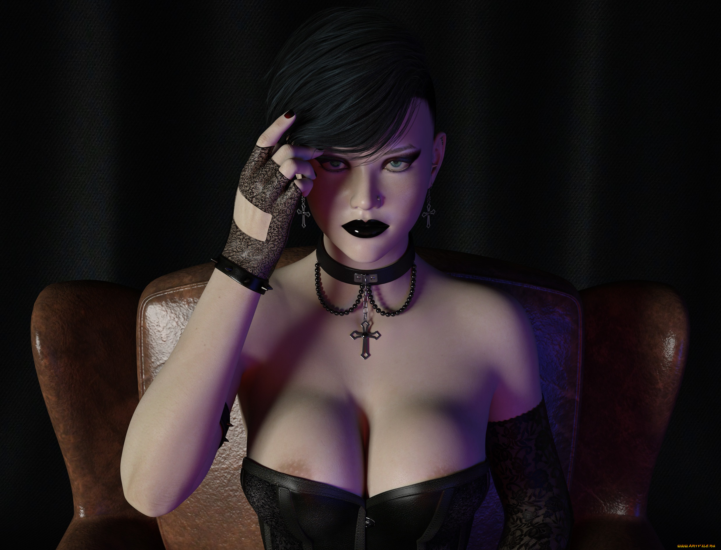 3д, графика, люди, , people, фон, взгляд, девушка